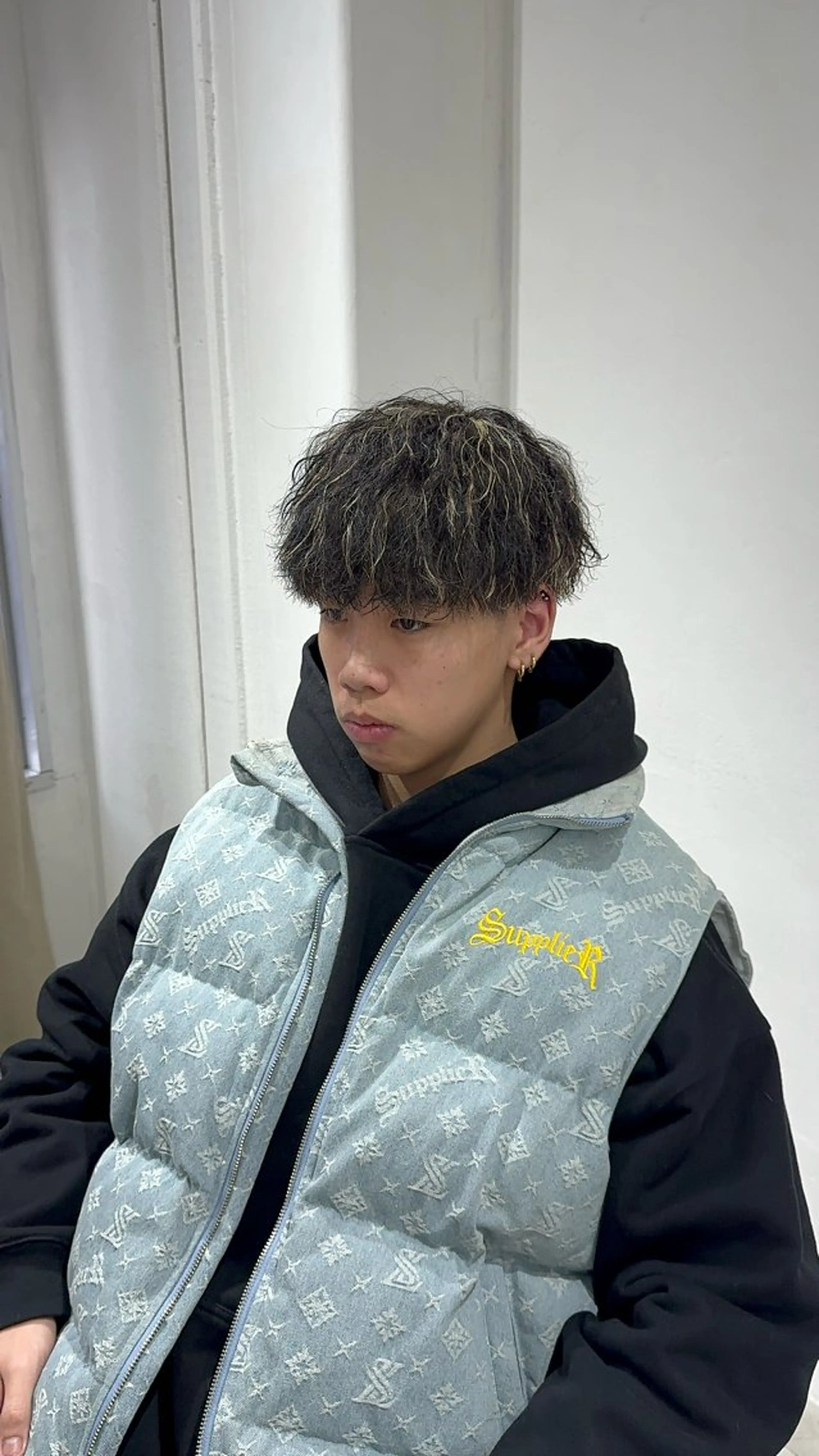 パーマ メンズ メンズパーマ メンズツイストパーマ ツイストパーマ Je suis heureuse Tres所属・✨骨格矯正メンズ特化 美容師公平✨のヘアスタイル