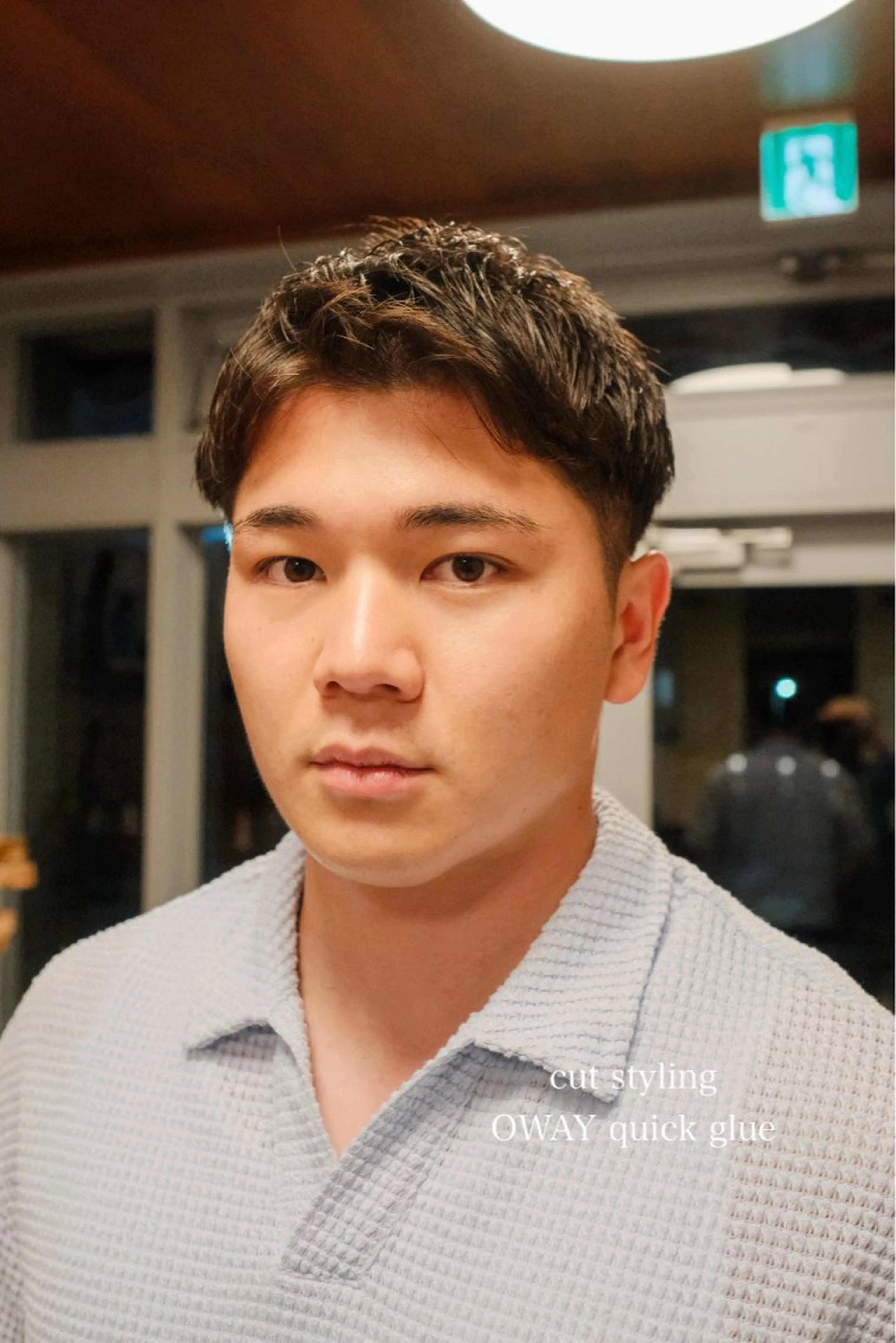 メンズ メンズパーマ いしだ りょうのヘアスタイル