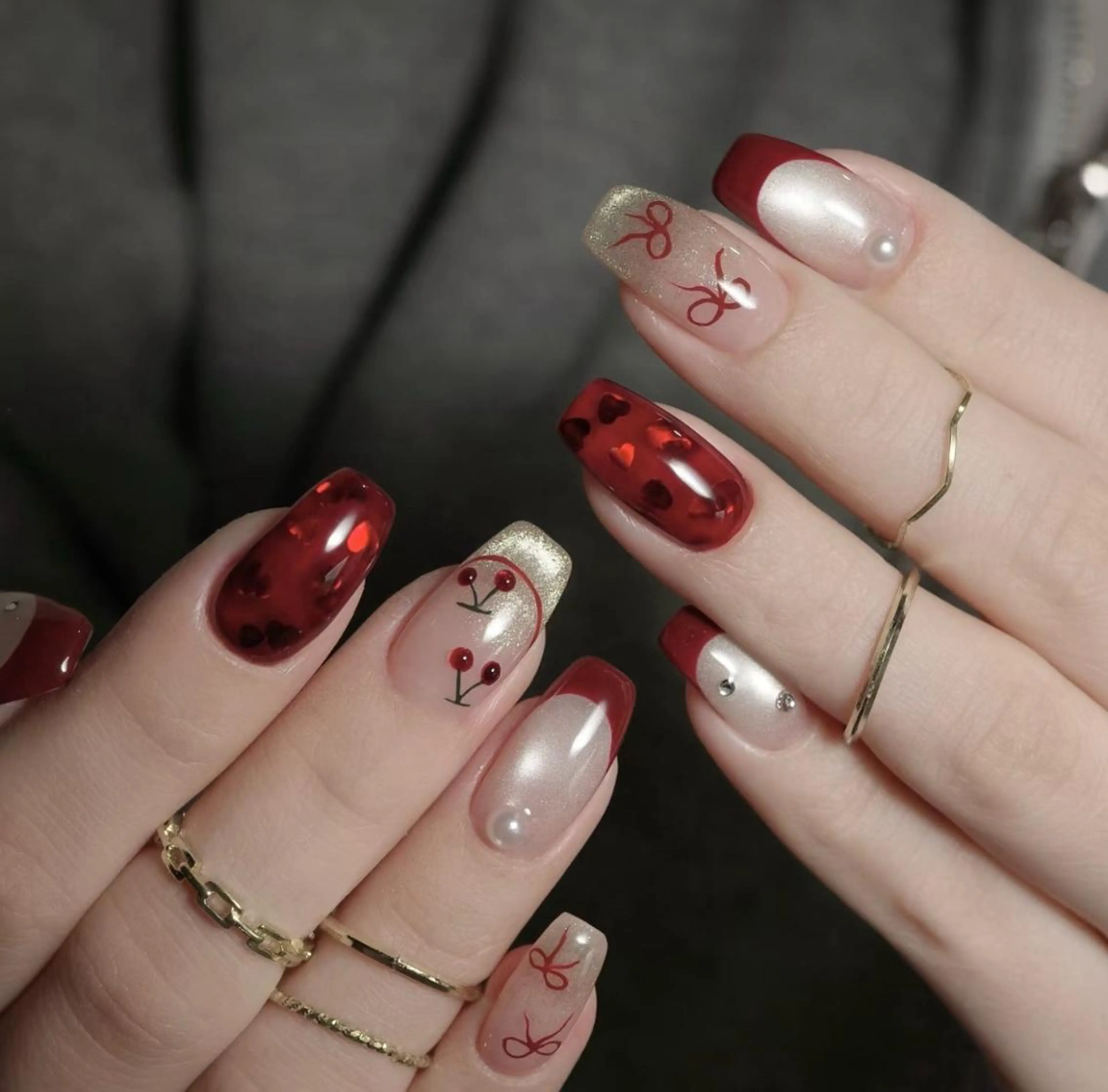 ネイル ハンドネイル 🎀 Ayaka_nailのネイルデザイン