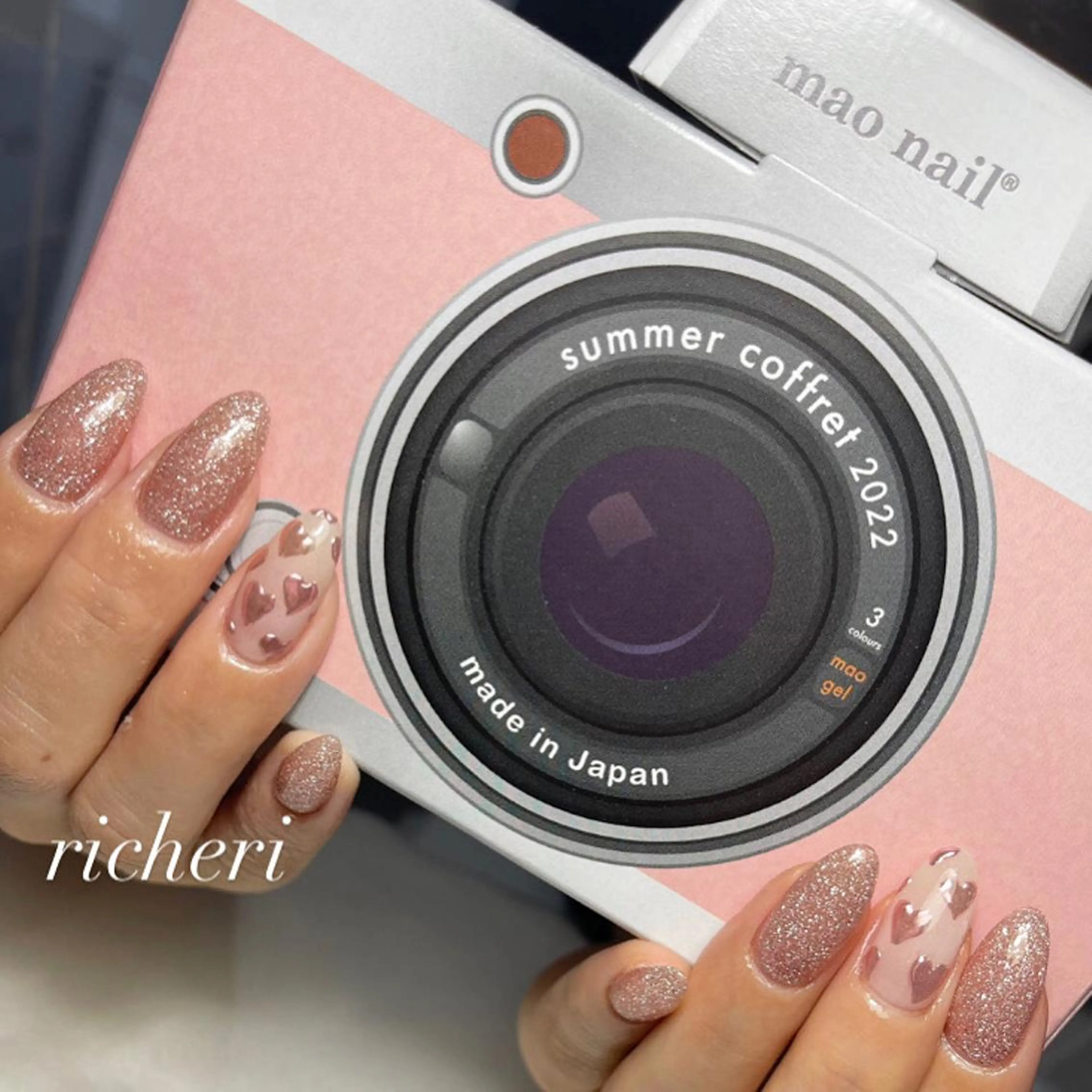 ミディアム ネイル ハンドネイル richeri beautyのエステ・リラクイメージ