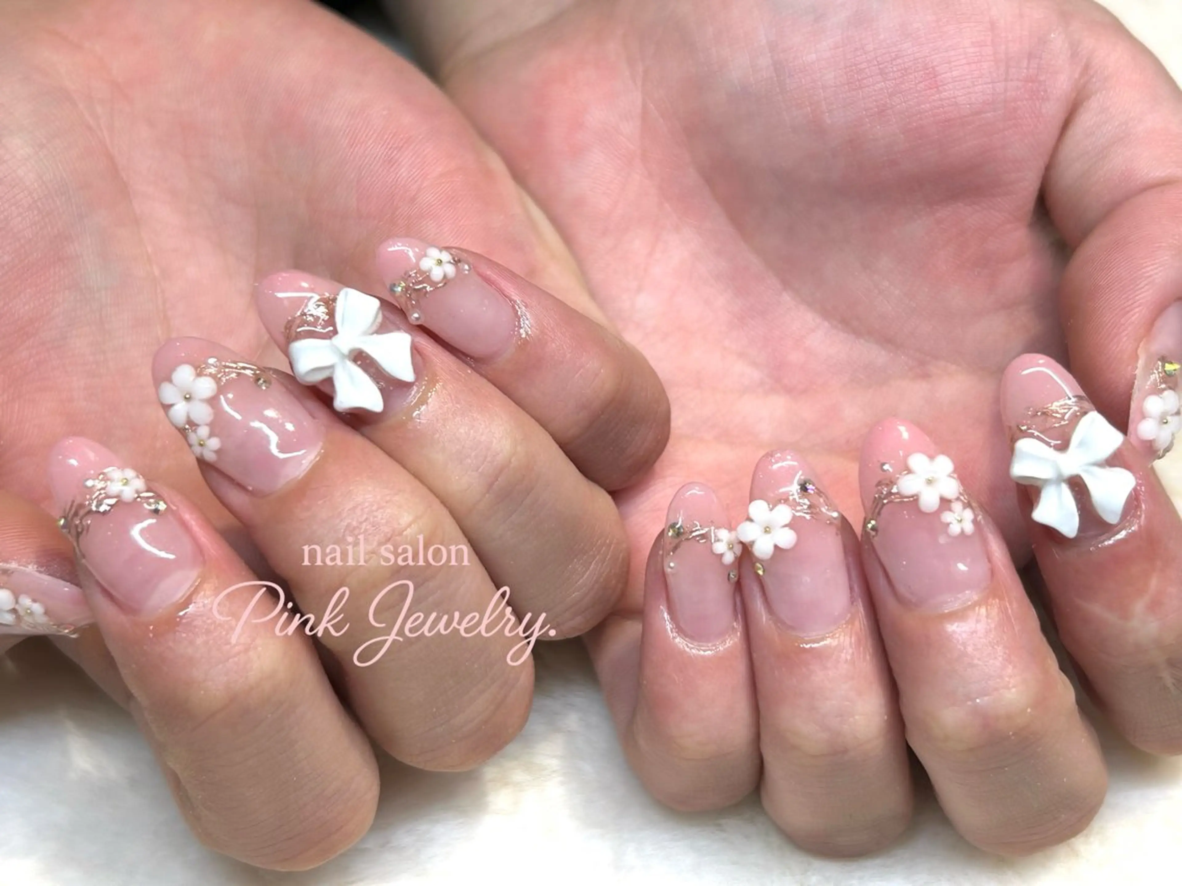 ネイル ハンドネイル Pink Jewelry.所属・Pink Jewelry.のネイルデザイン