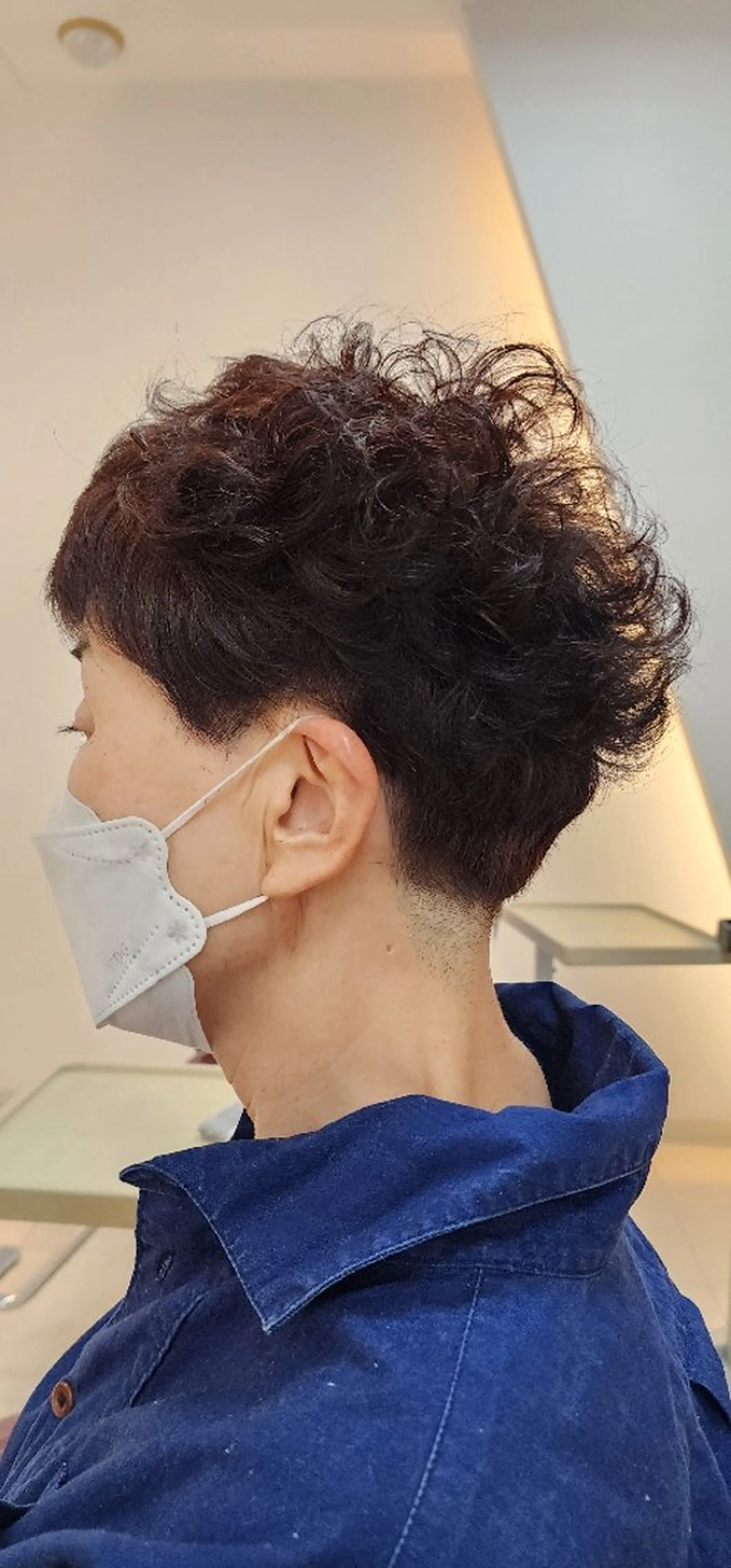 ショート カラー パーマ hairmake Juinのヘアスタイル