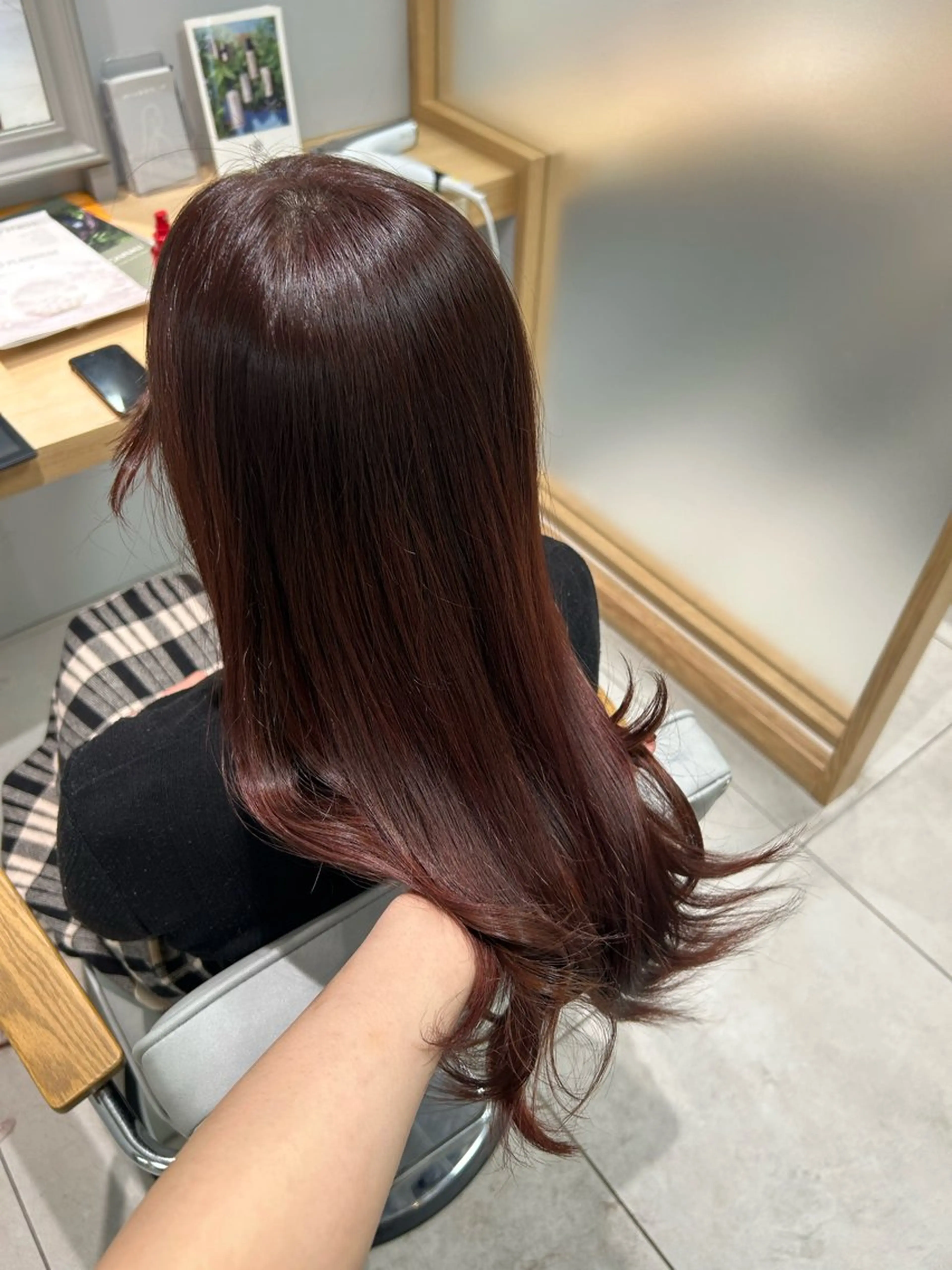 カラー ブラウンカラー ピンクカラー 髪質改善 カット ヘアカラー トリートメント 暖色カラー/アレンジ /束間まつげ🌼のヘアスタイル