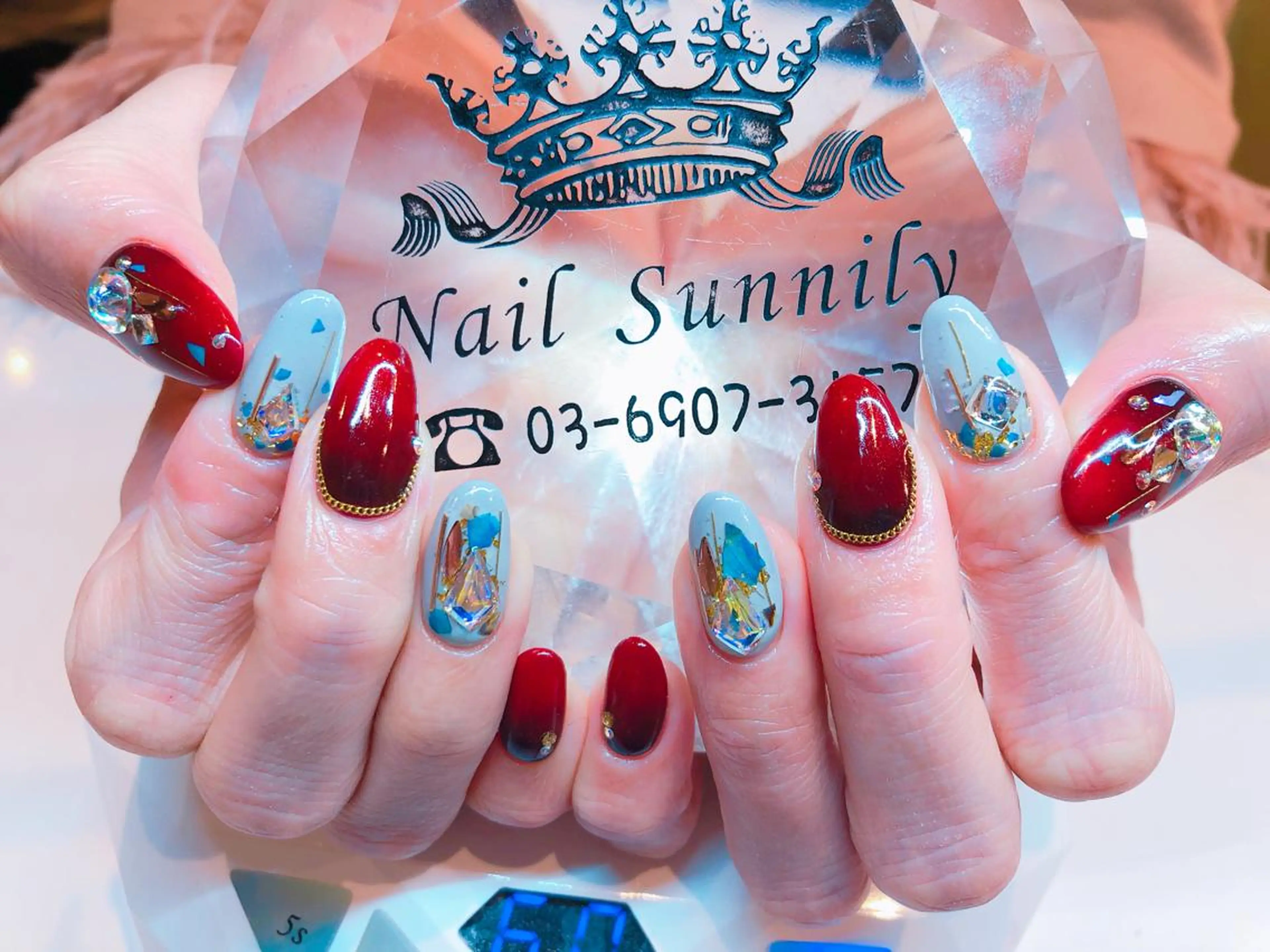 ネイル 長さだし専門店 M2 rikaのネイルデザイン