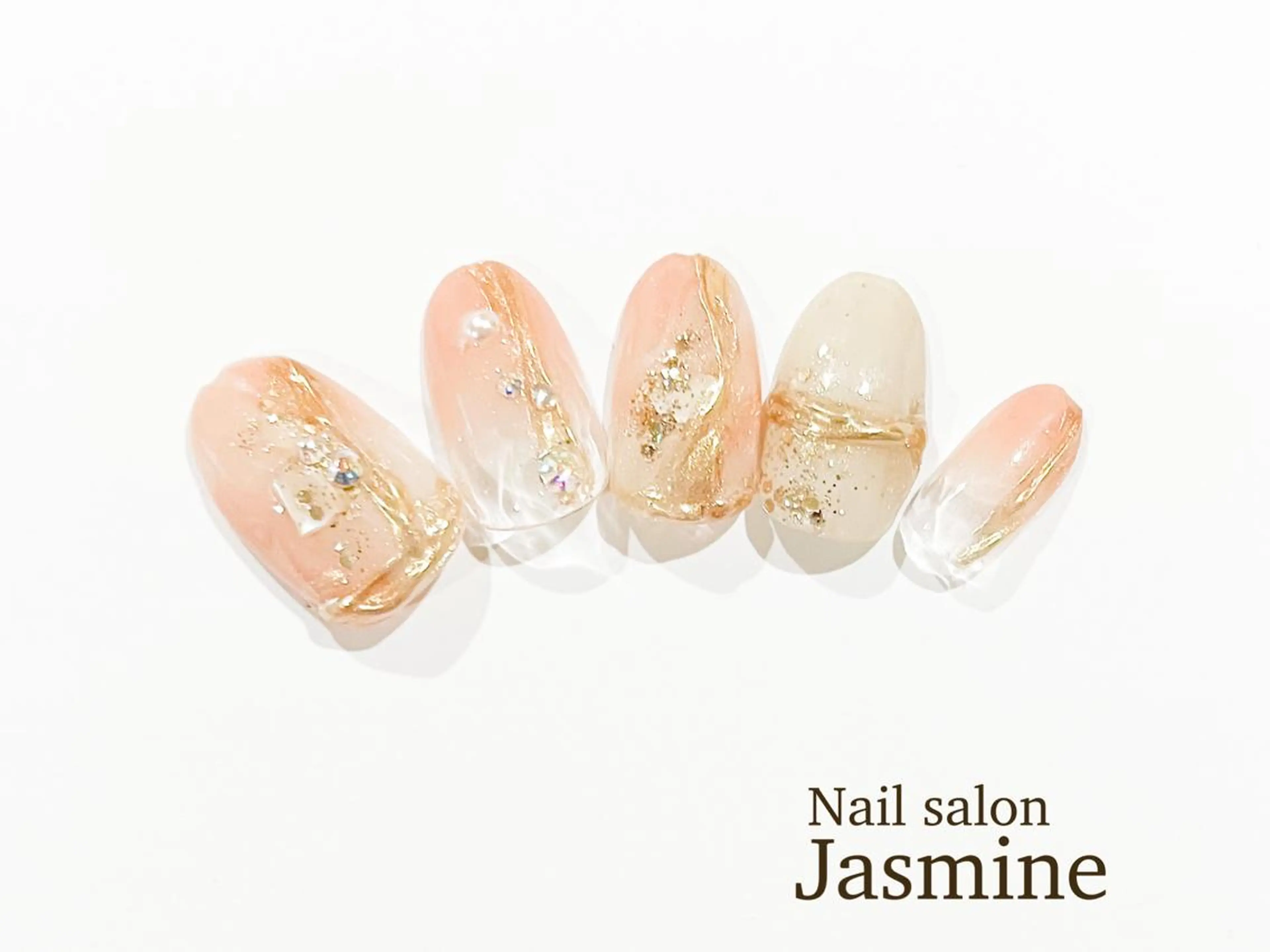 ネイル ニュアンスネイル その他(ネイル) Jasmine 林のネイルデザイン