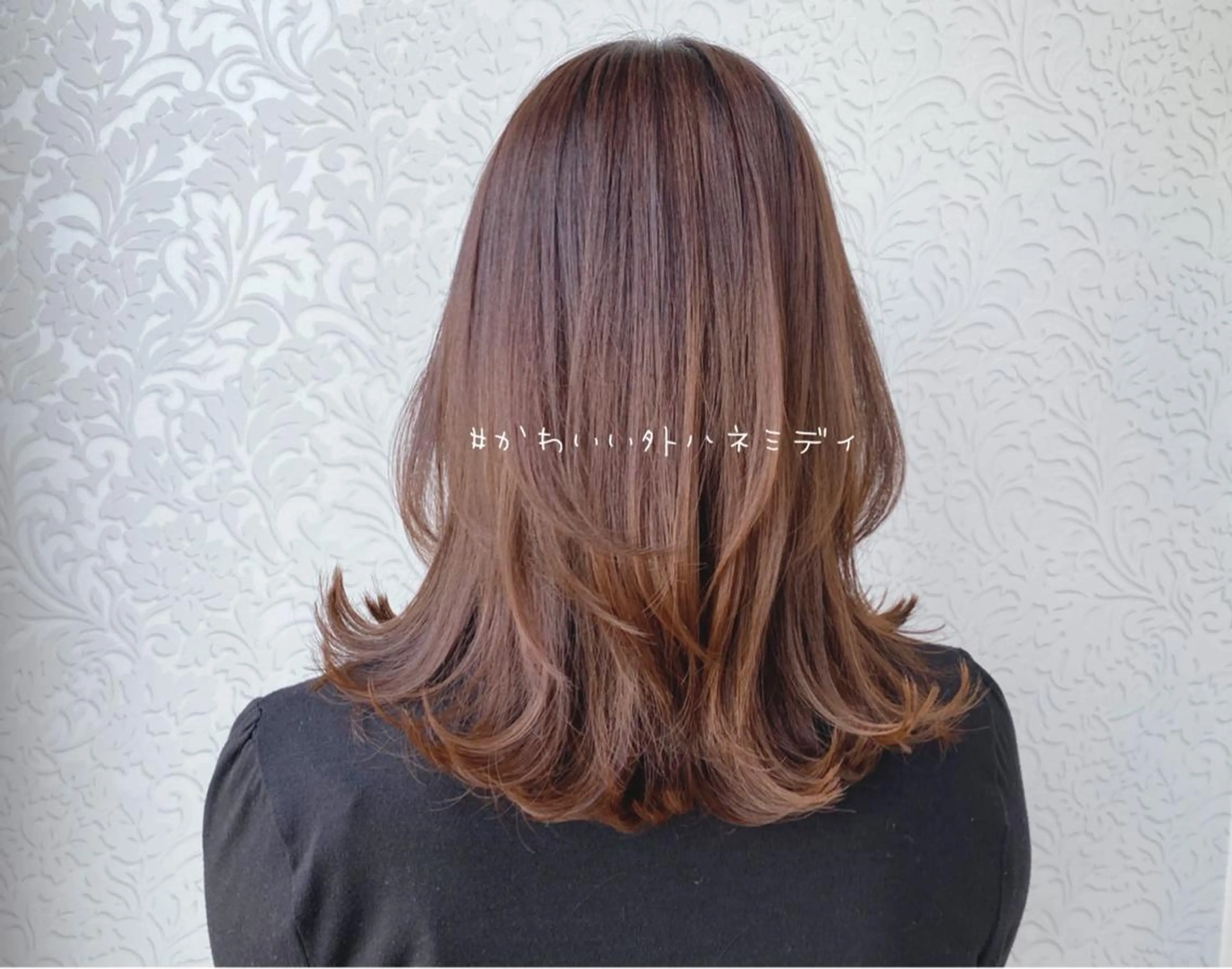 ミディアム カット ヘアカラー トリートメント PETZjasmine所属・顔周りカット/透明感 カラー🤍大塚蛍のヘアスタイル