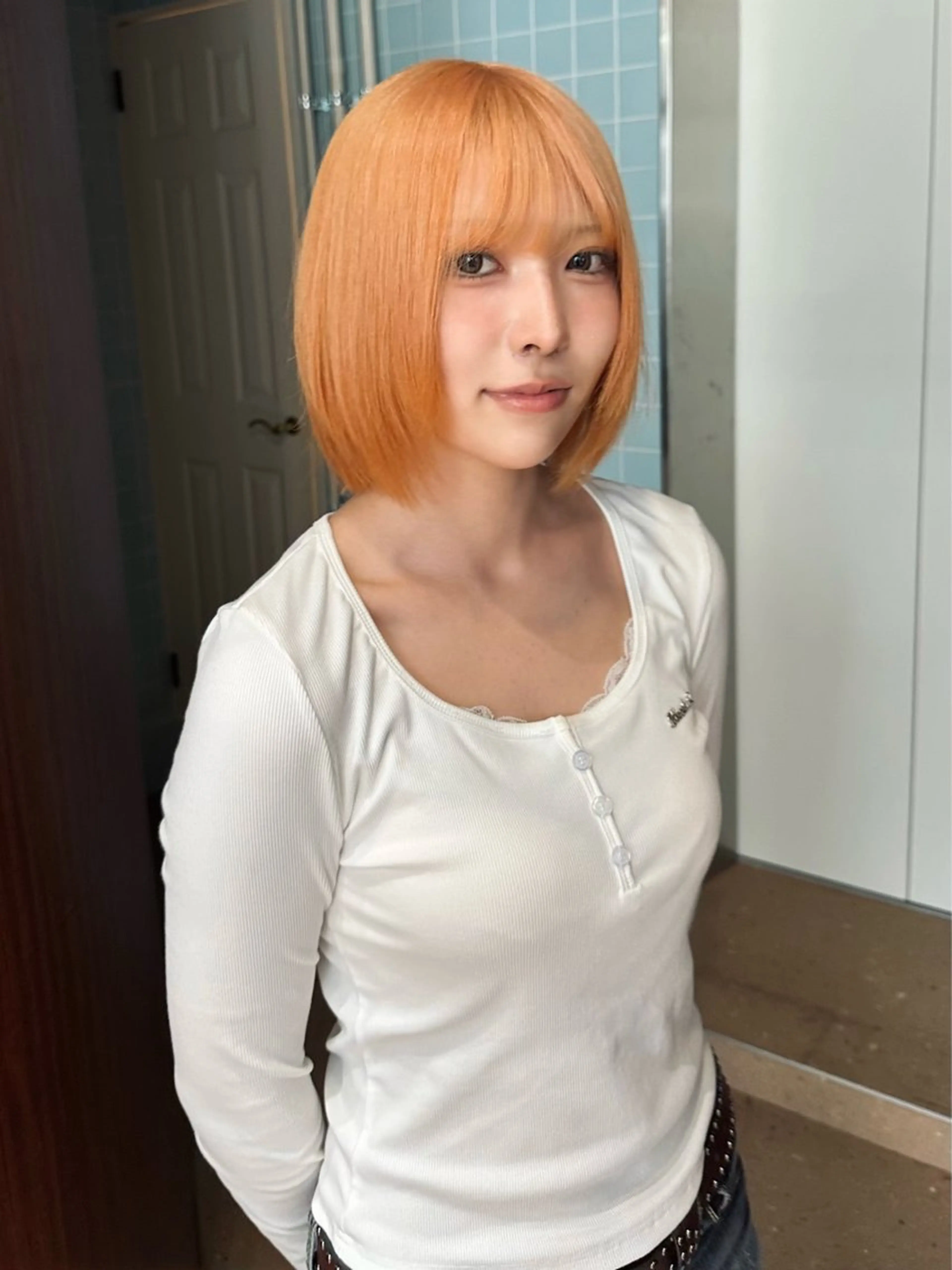 ショート ヘアカラー トリートメント ウルフ/レイヤー/ 渋谷🔮Yudaiのヘアスタイル