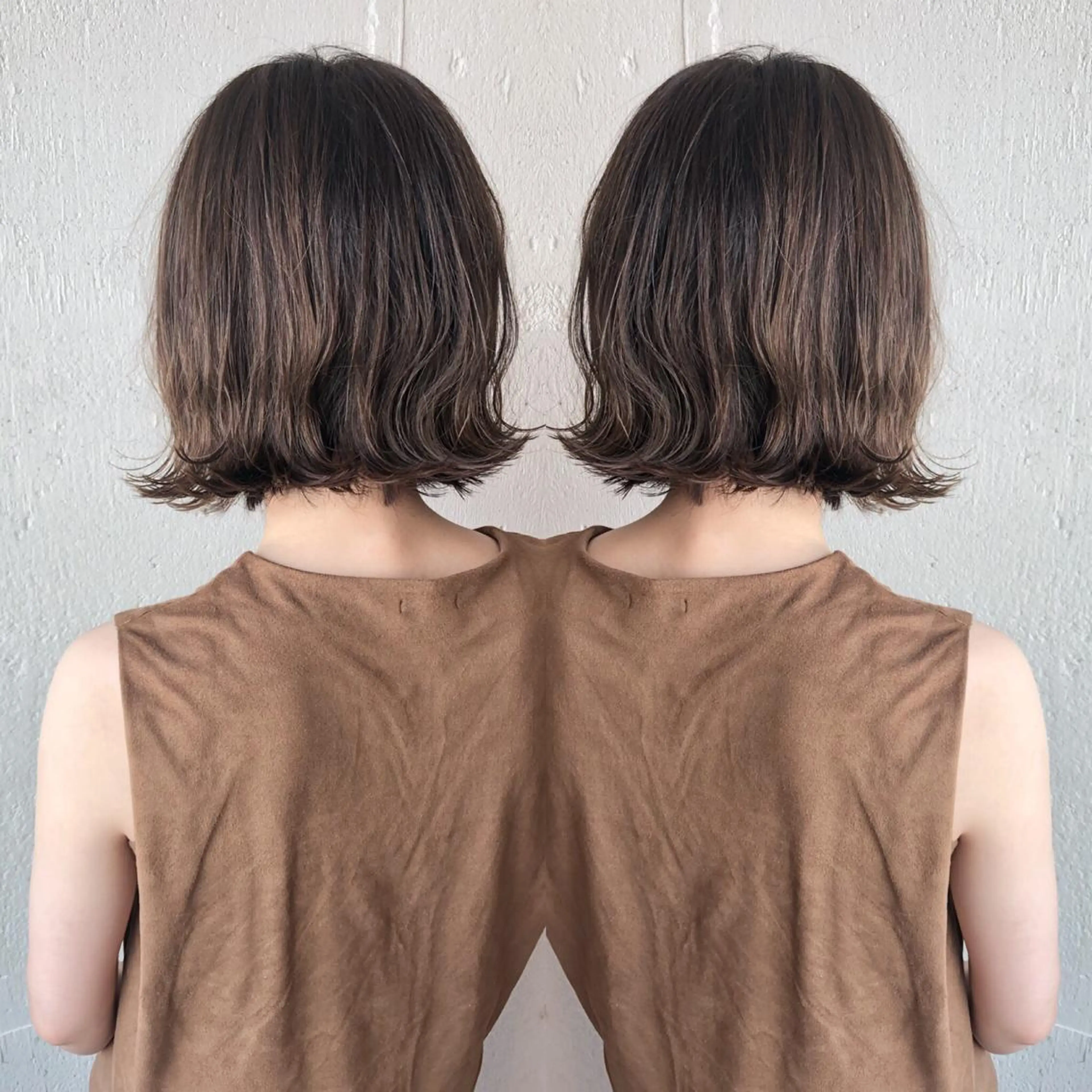 ショート アッシュ カット ヘアカラー トリートメント あらき ちさとのヘアスタイル