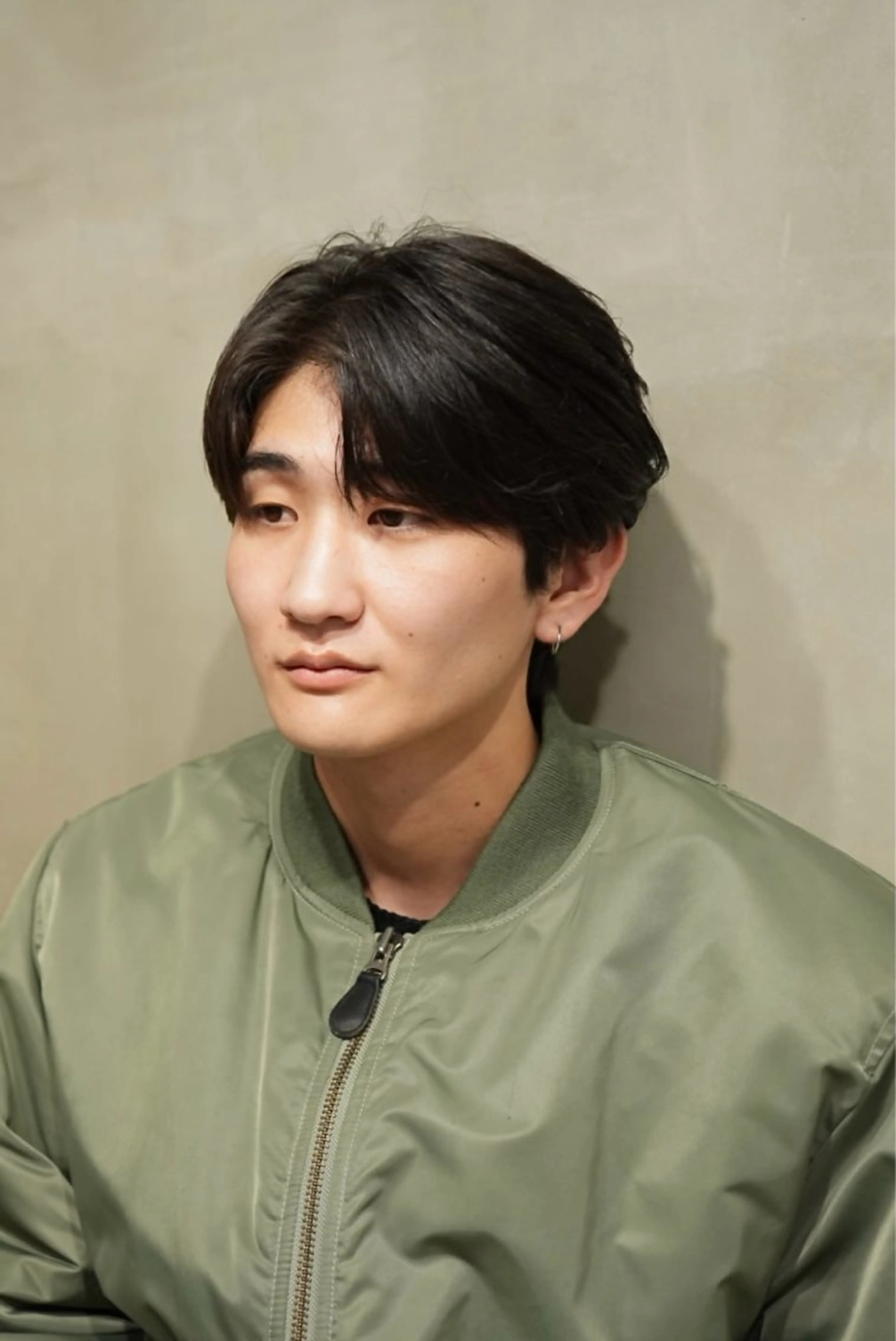 襟足NG【U25歳以下限定】カット➕毛流れパーマの写真