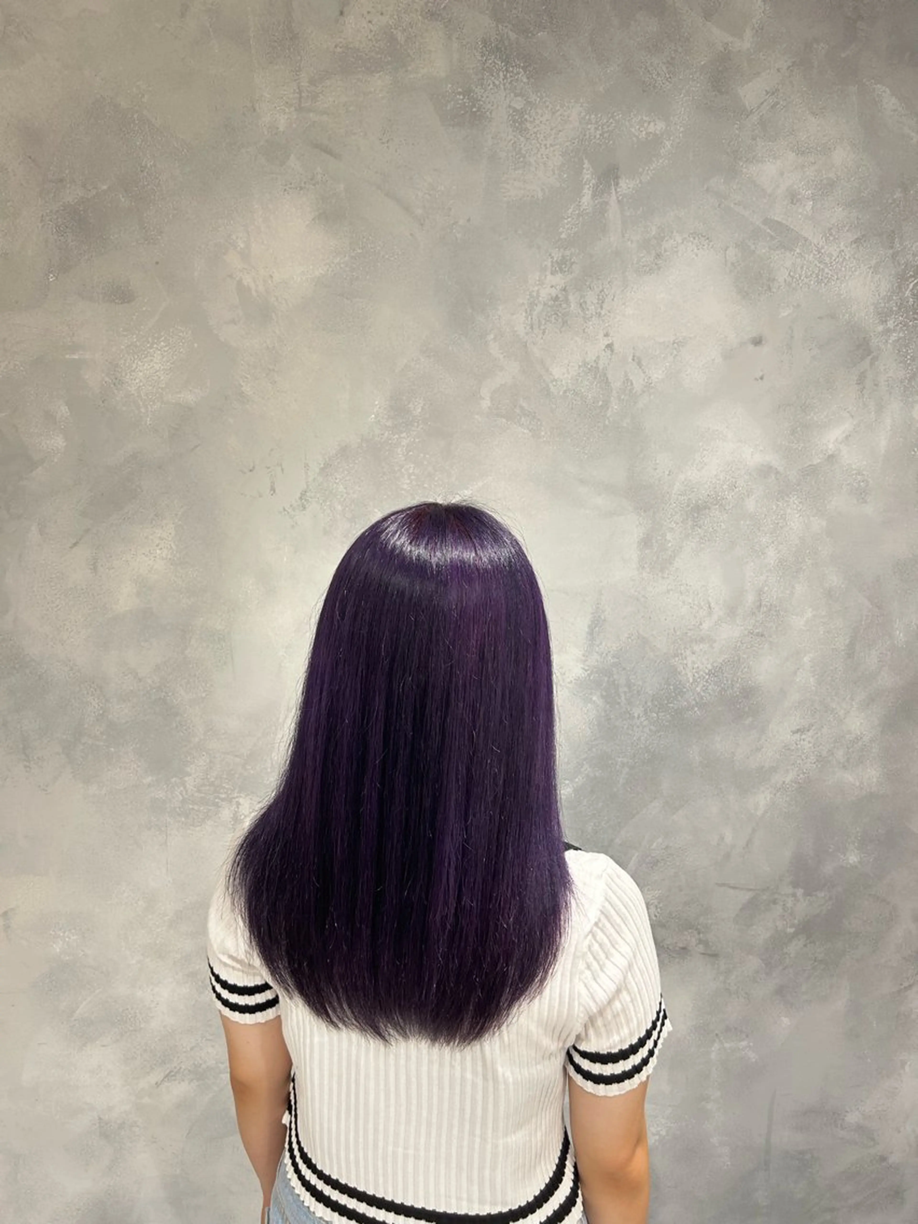 セミロング 海外風カラー enaのヘアスタイル