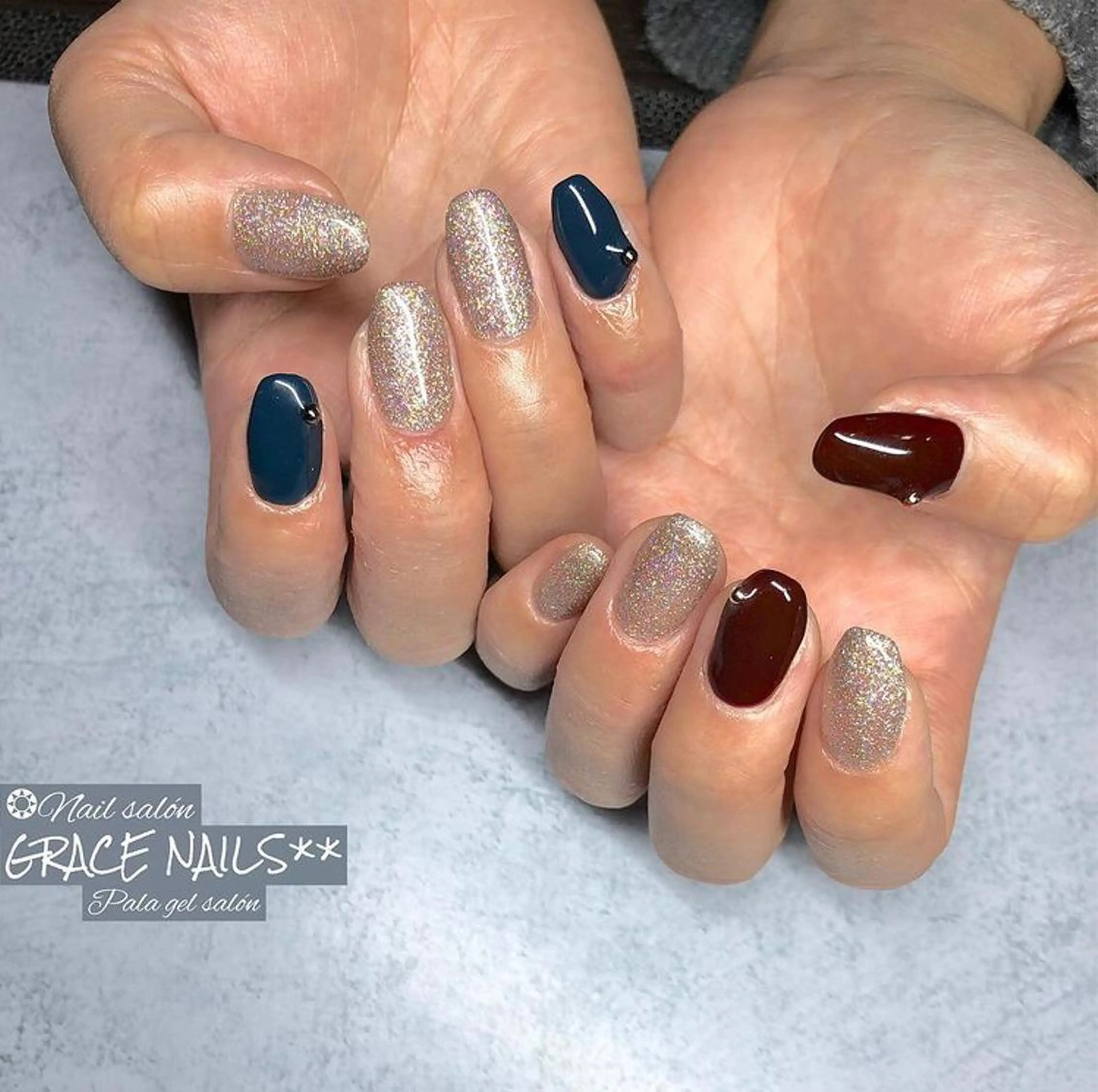 ネイル ハンドネイル フットネイル GRACE NAILSのネイルデザイン