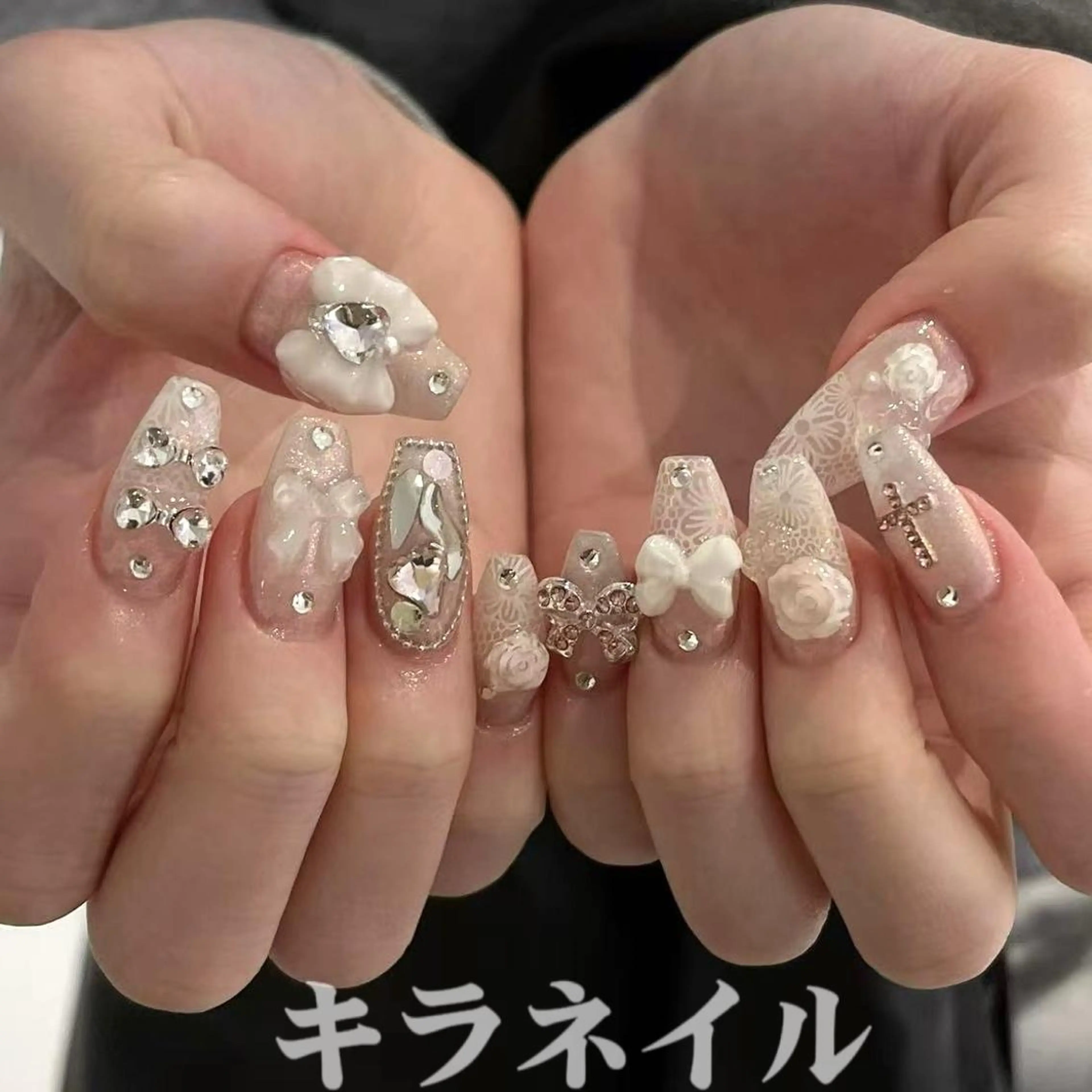 ネイル 🎀KIRA ワンホンネイル✨のネイルデザイン