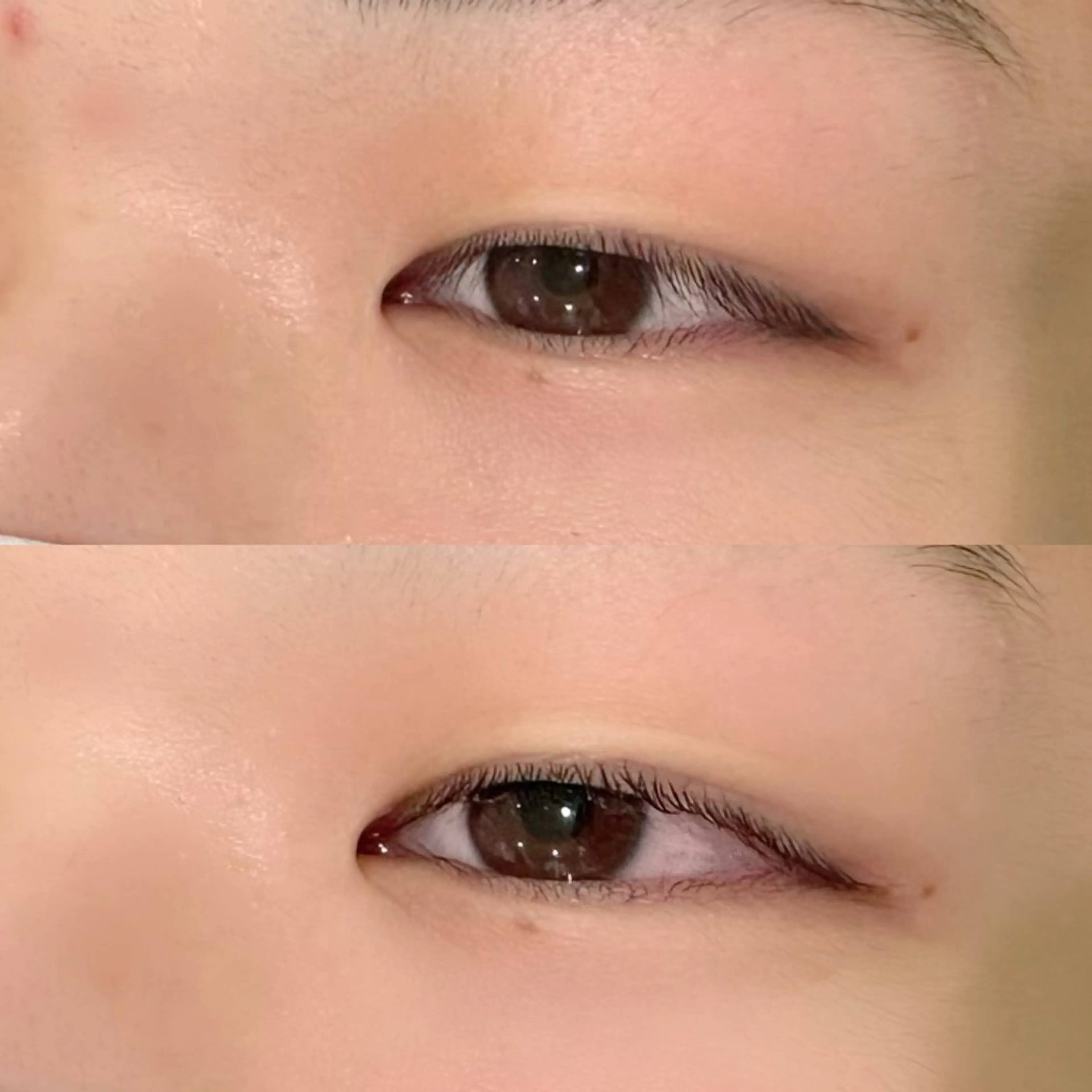 メンズ マツエク・マツパ メンズパーマ ナチュラル 一重×まつ毛パーマ マツパ 橋本 颯希のマツエク・マツパデザイン