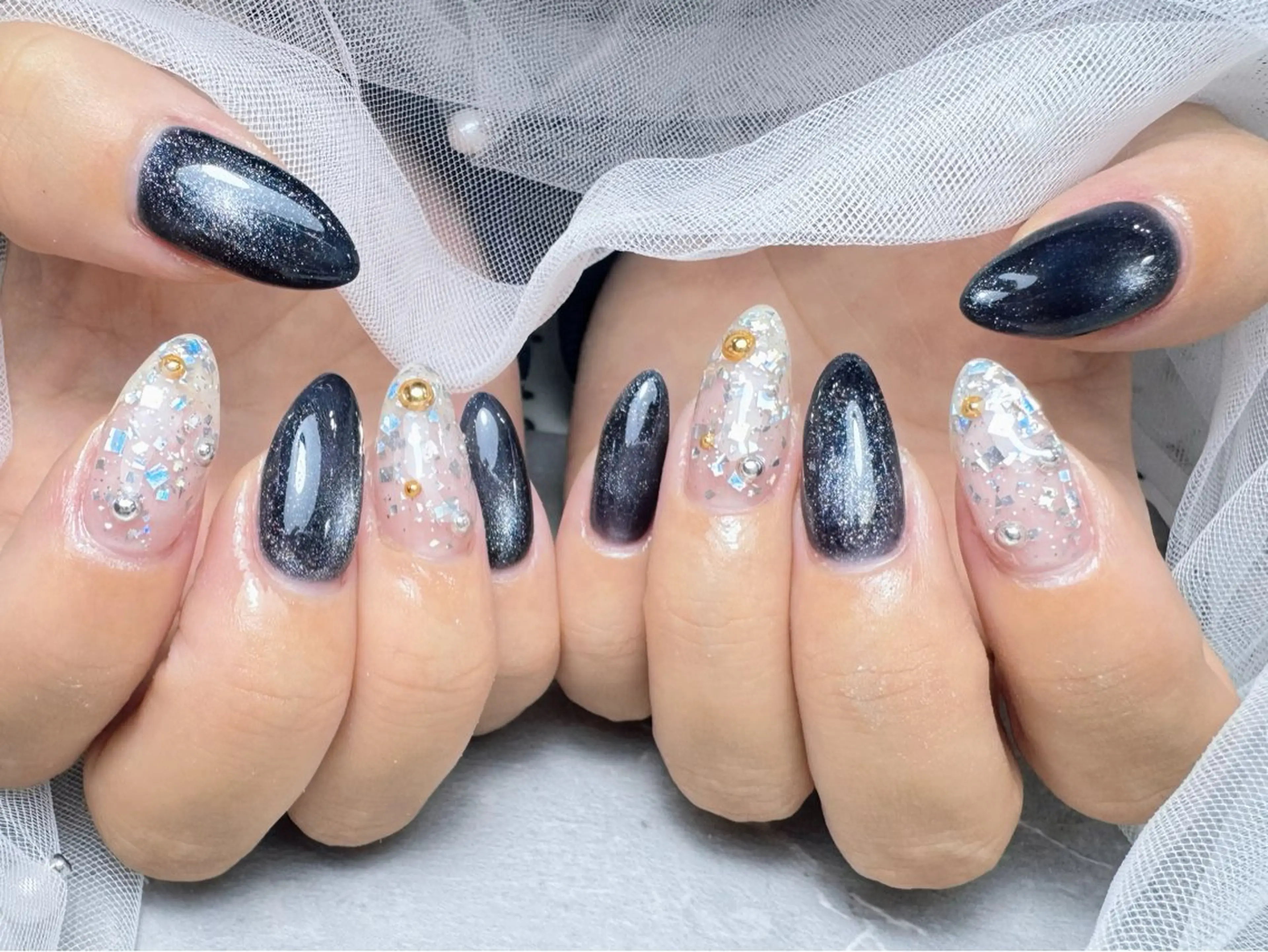 ネイル ハンドネイル マジックミラー所属・マジック ミラーのネイルデザイン