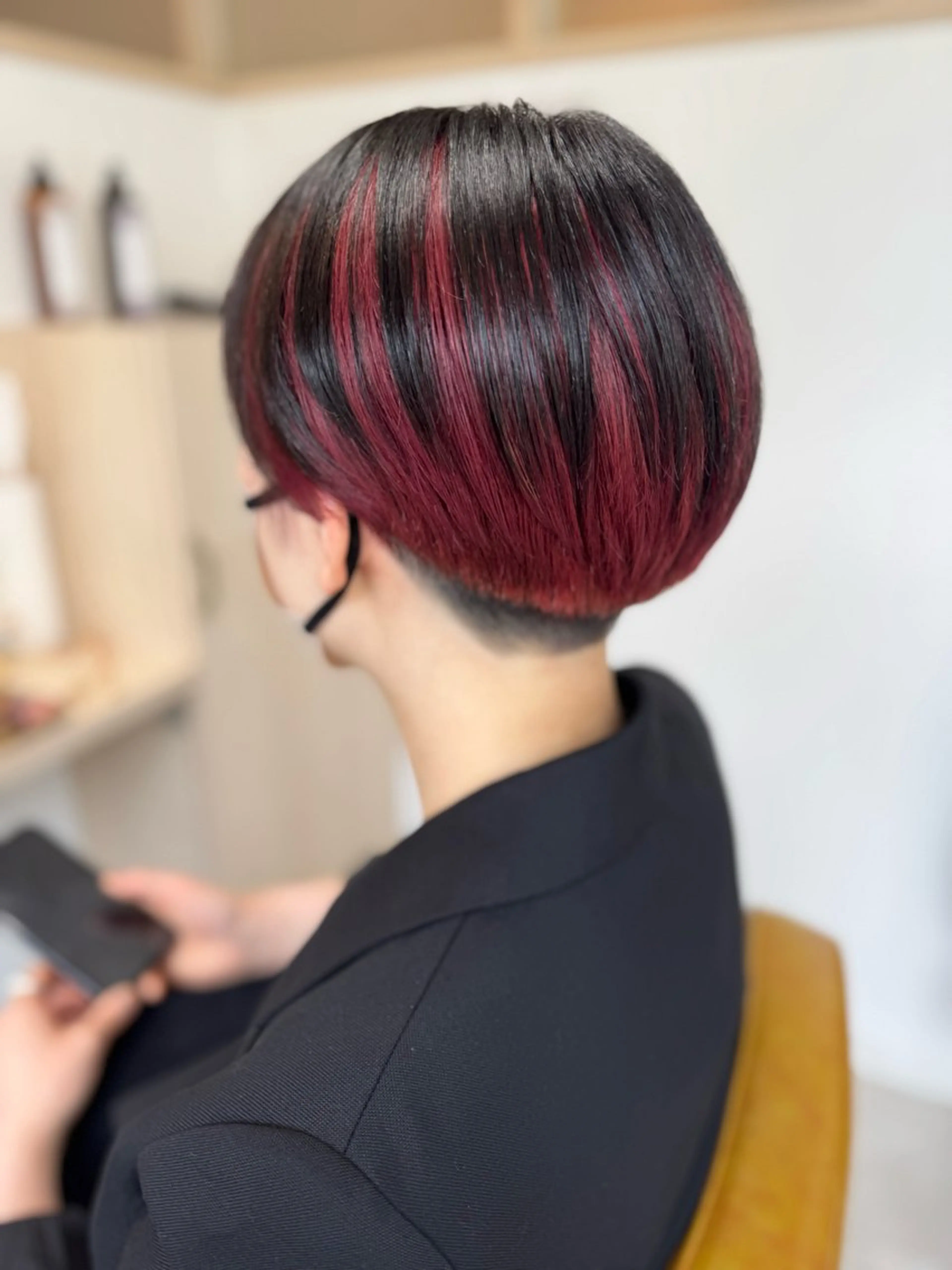 ショート 金山/レイヤー カット/Hikariのヘアスタイル