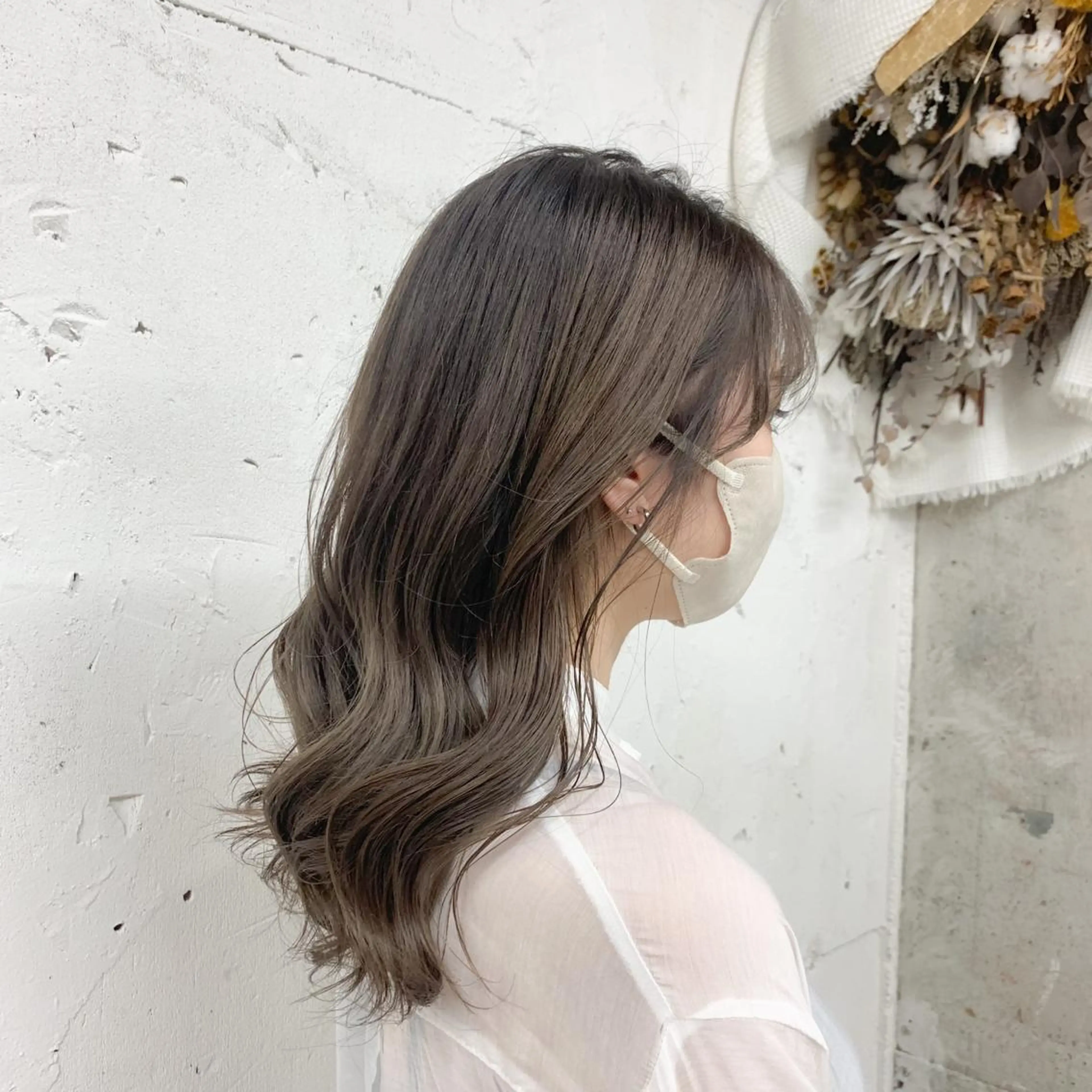 カラー ブリーチ Noele hair atelier(ノエルヘアアトリエ)所属・北上ゆい/個性派/ ナチュラルアレンジのヘアスタイル