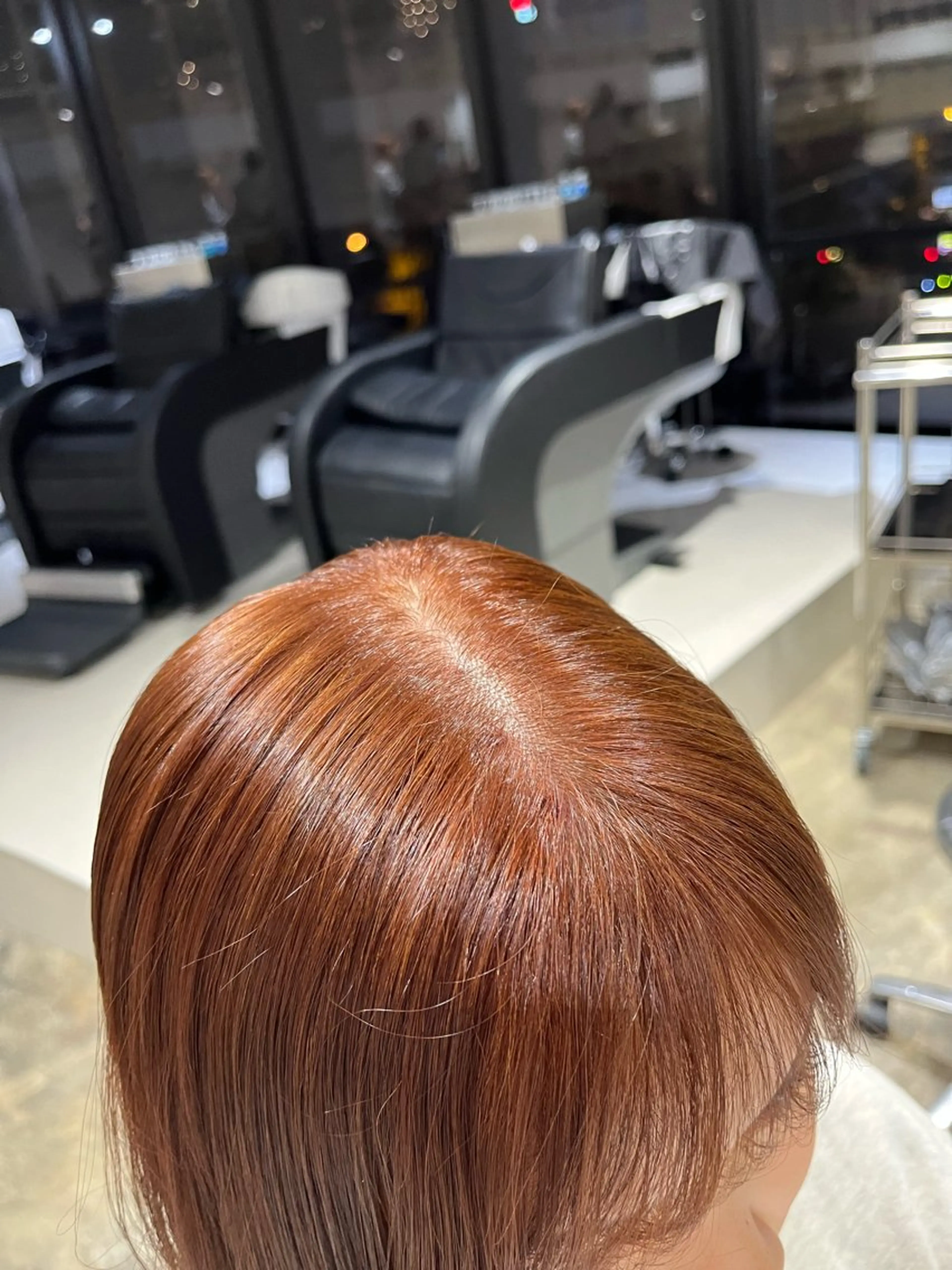 ミディアム 🟡ひろの/ツヤ カラー/髪質改善🟡のヘアスタイル