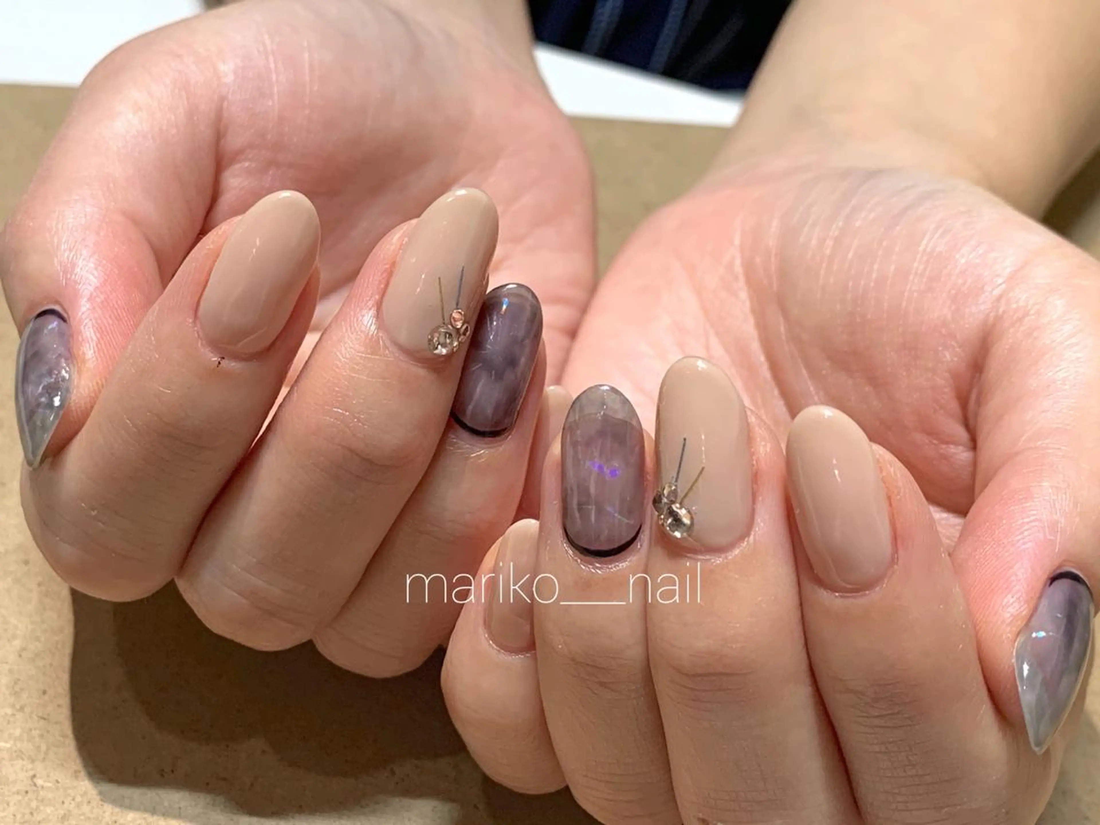 ネイル やなぎや まりこのネイルデザイン