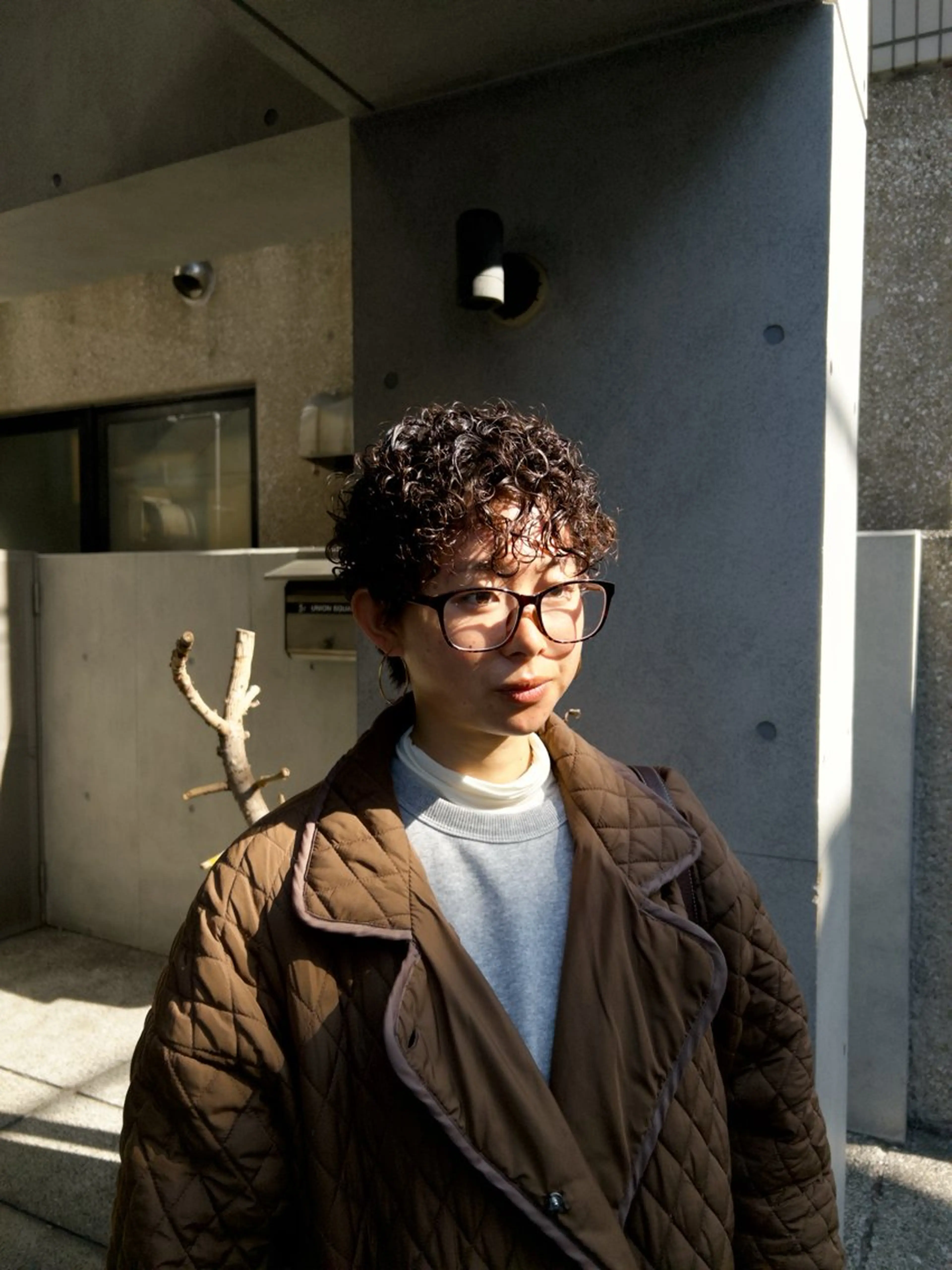 パーマ 柚音 nero hairのヘアスタイル