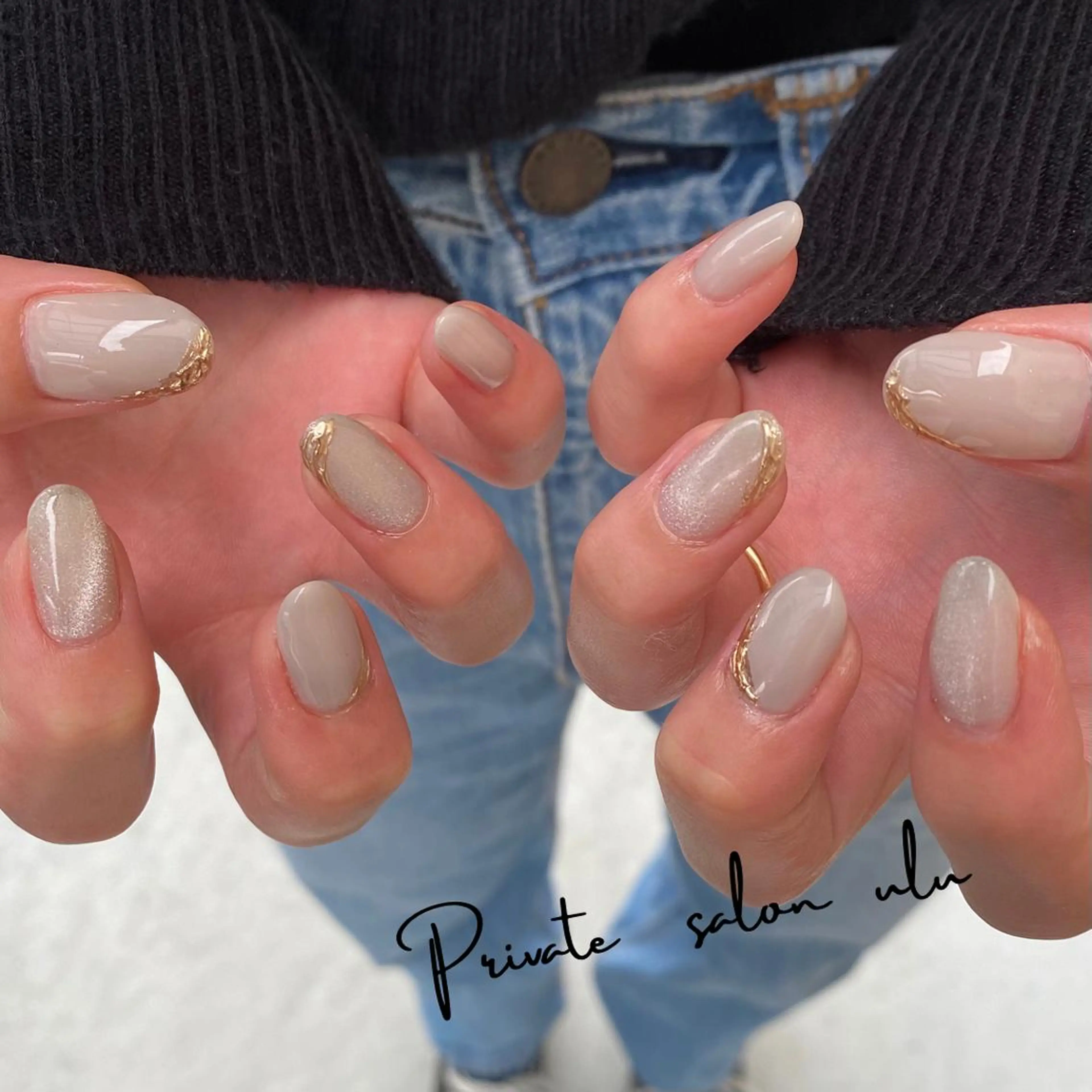 ネイル ♡Private salon　uLu♡のネイルデザイン