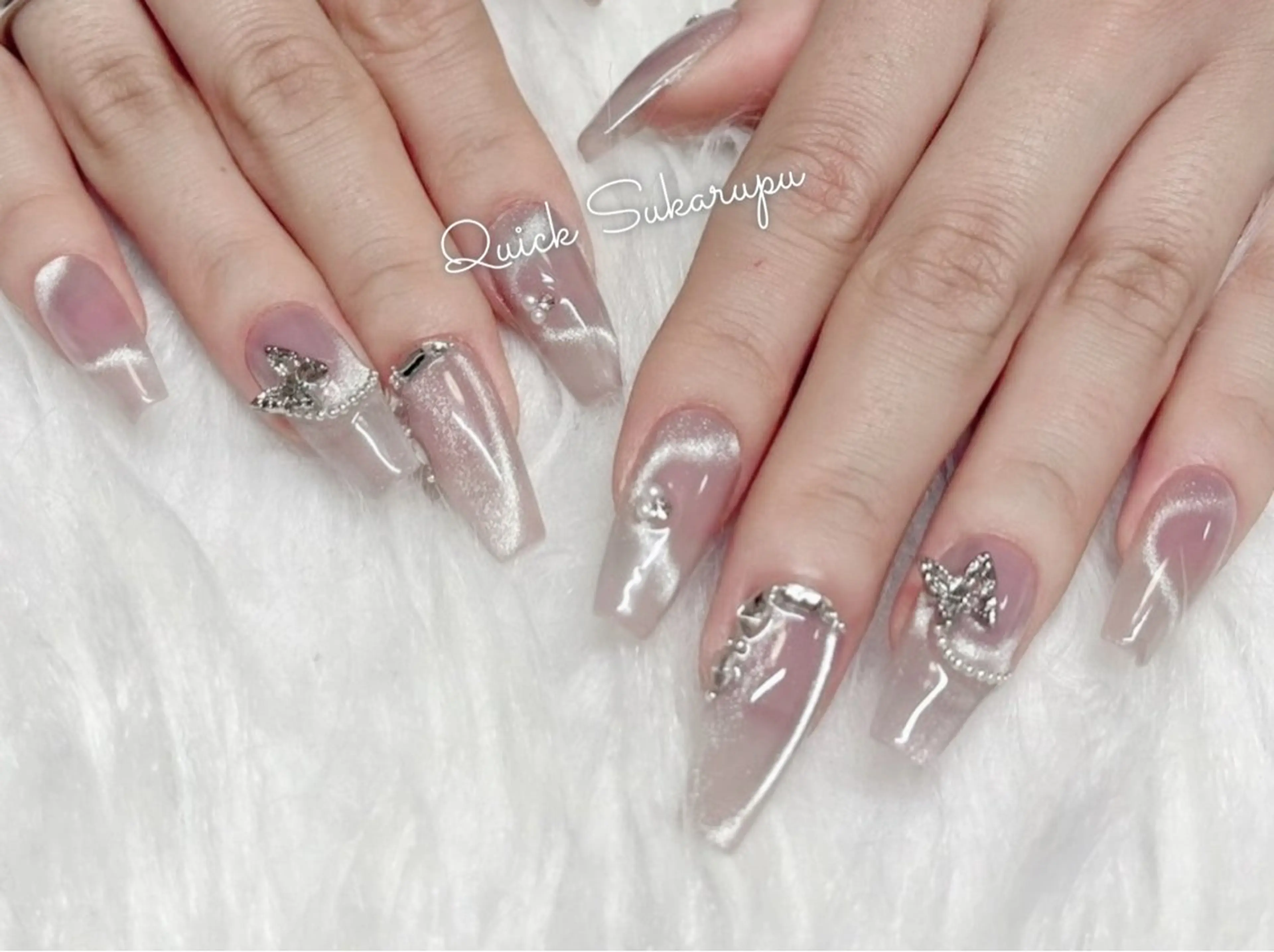 ネイル ハンドネイル Quick Sukarupu 高田馬場店所属・Quick Sukarupuのネイルデザイン