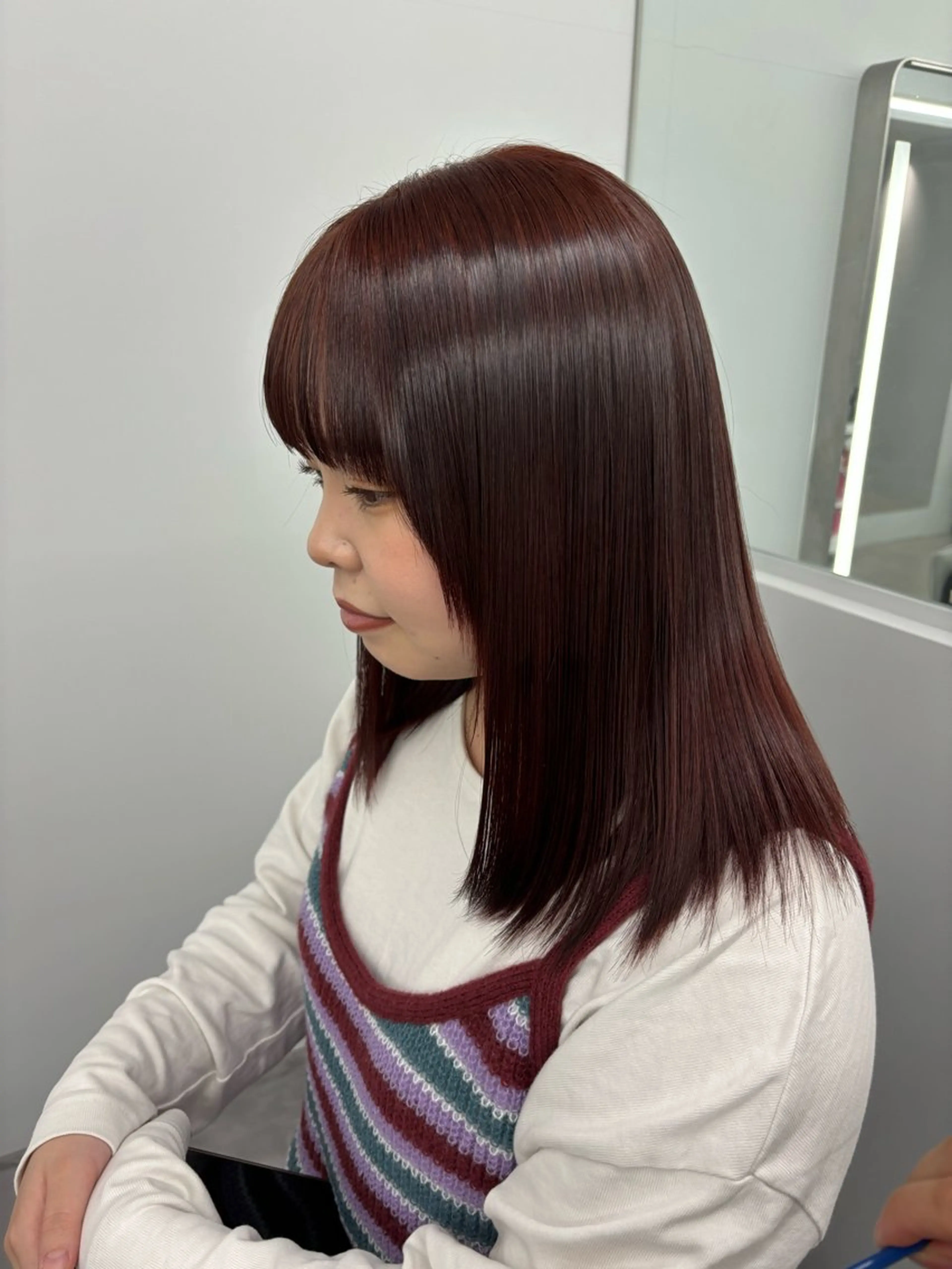 セミロング ヘアカラー トリートメント ROCCO3rd / りんなのヘアスタイル