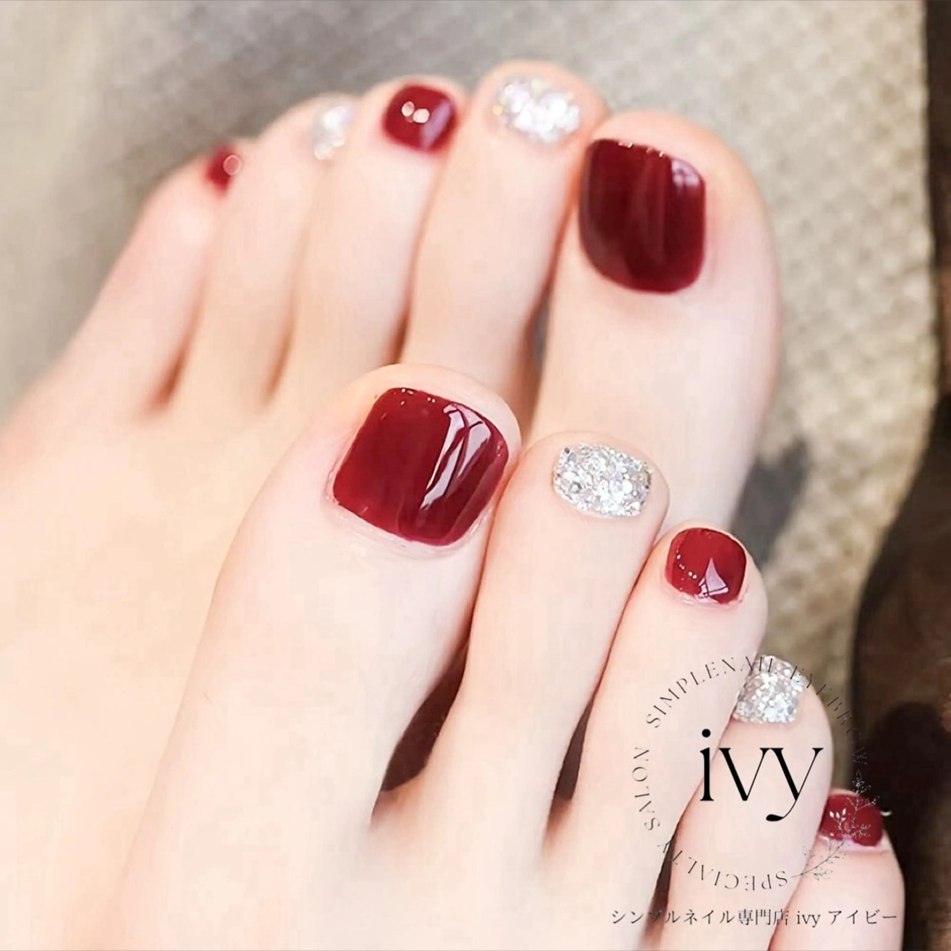 ネイル シンプルネイル専門店 ivy アイビーのネイルデザイン