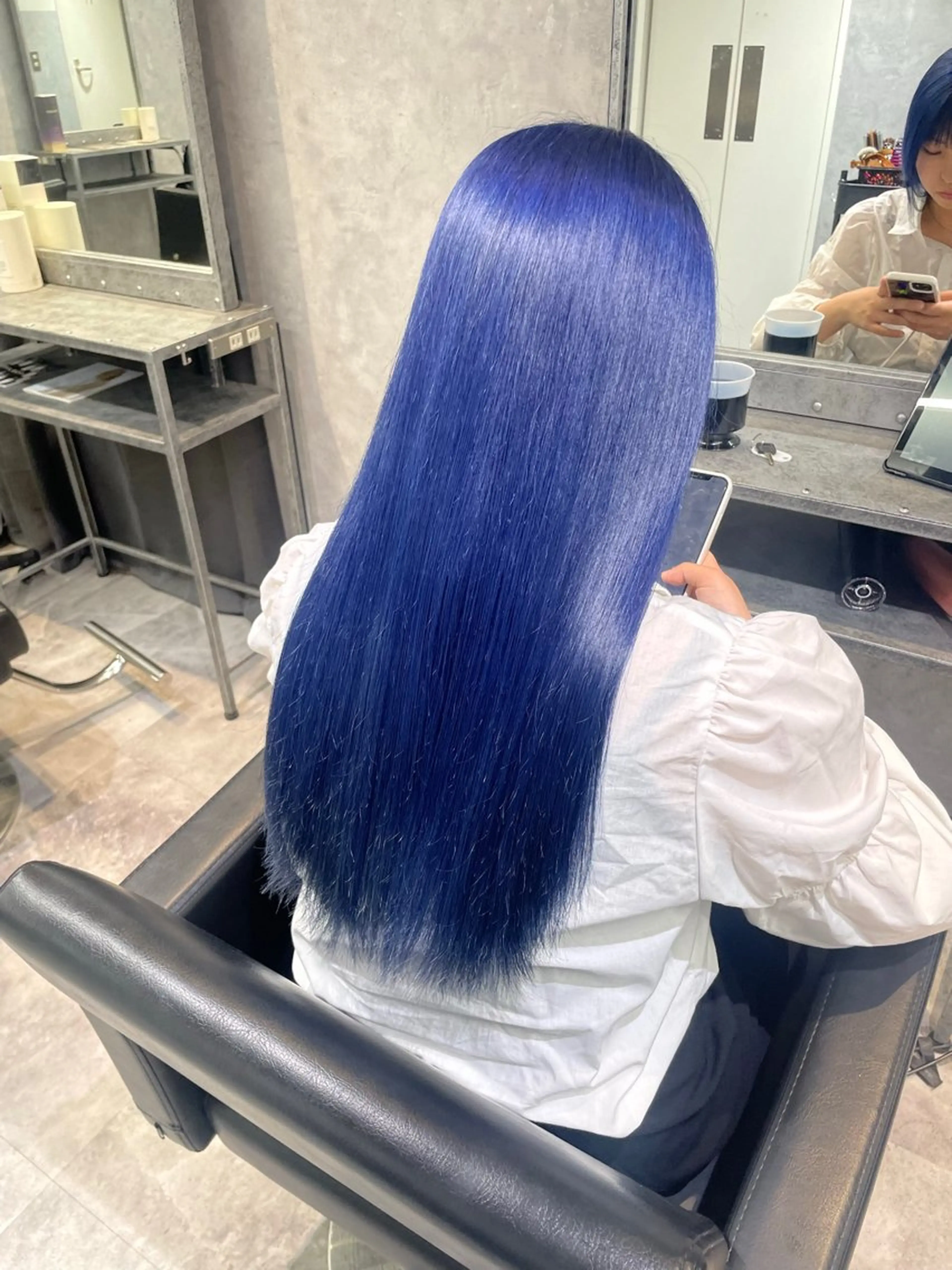 ロング ヘアカラー mimiiy fukaのヘアスタイル