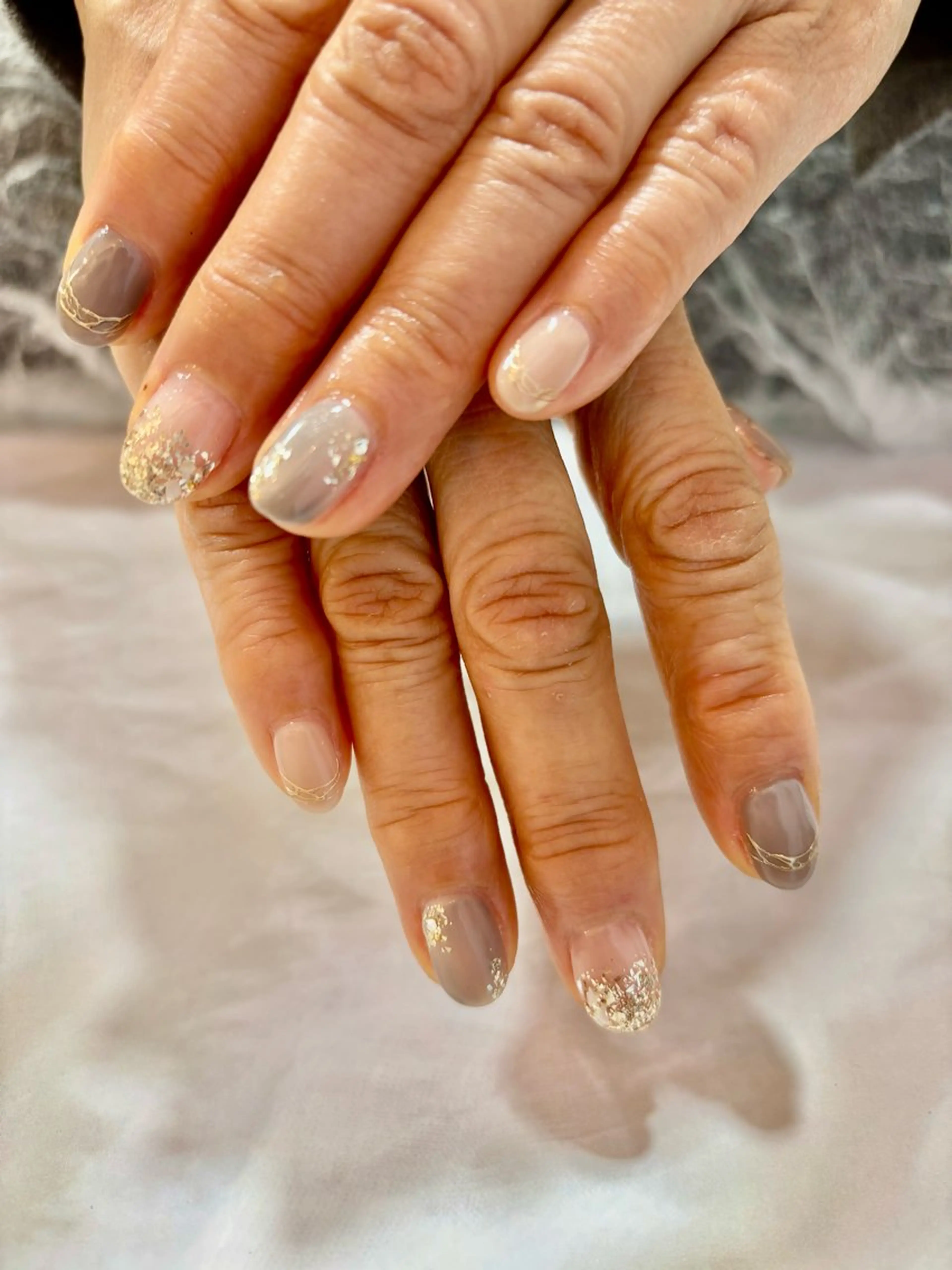 ネイル ミラーネイル KAMIANYUIYA Nail LAB 【カミアンユイヤネイルラボ所属・金澤 藍のネイルデザイン