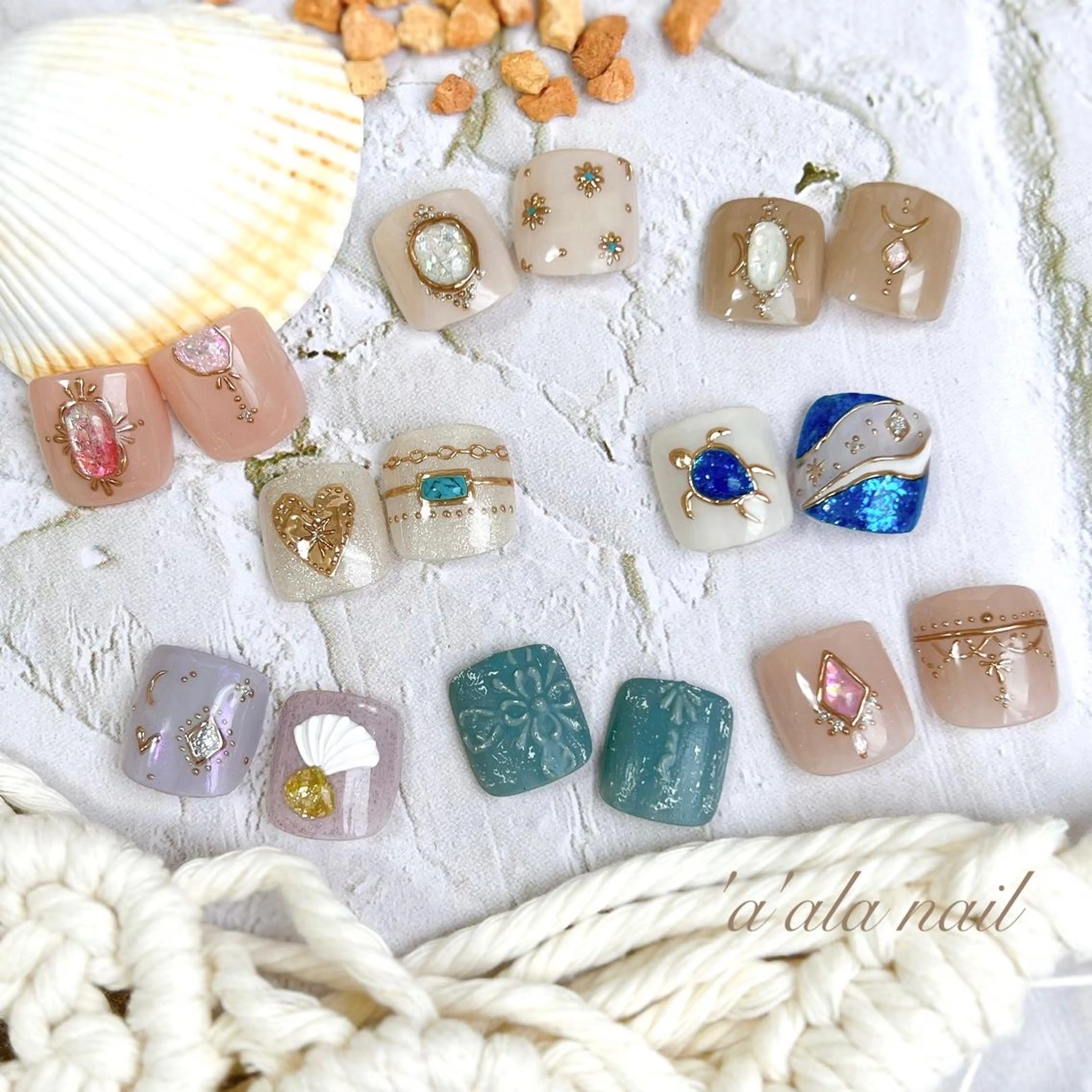 ネイル 'a'ala nailのネイルデザイン