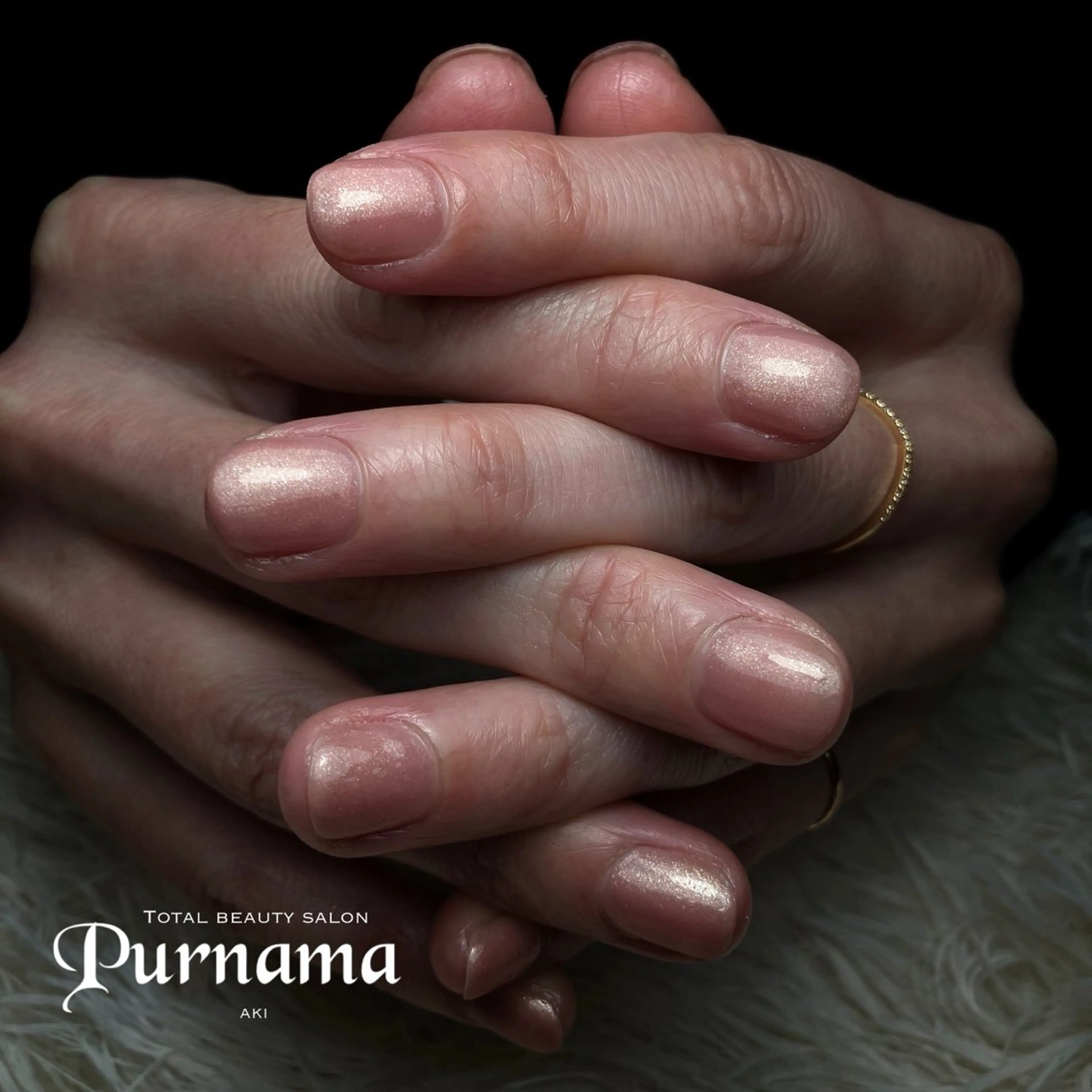 ネイル ハンドネイル Purnama(ﾌﾟﾙﾅﾓ)所属・Purnama あきのネイルデザイン
