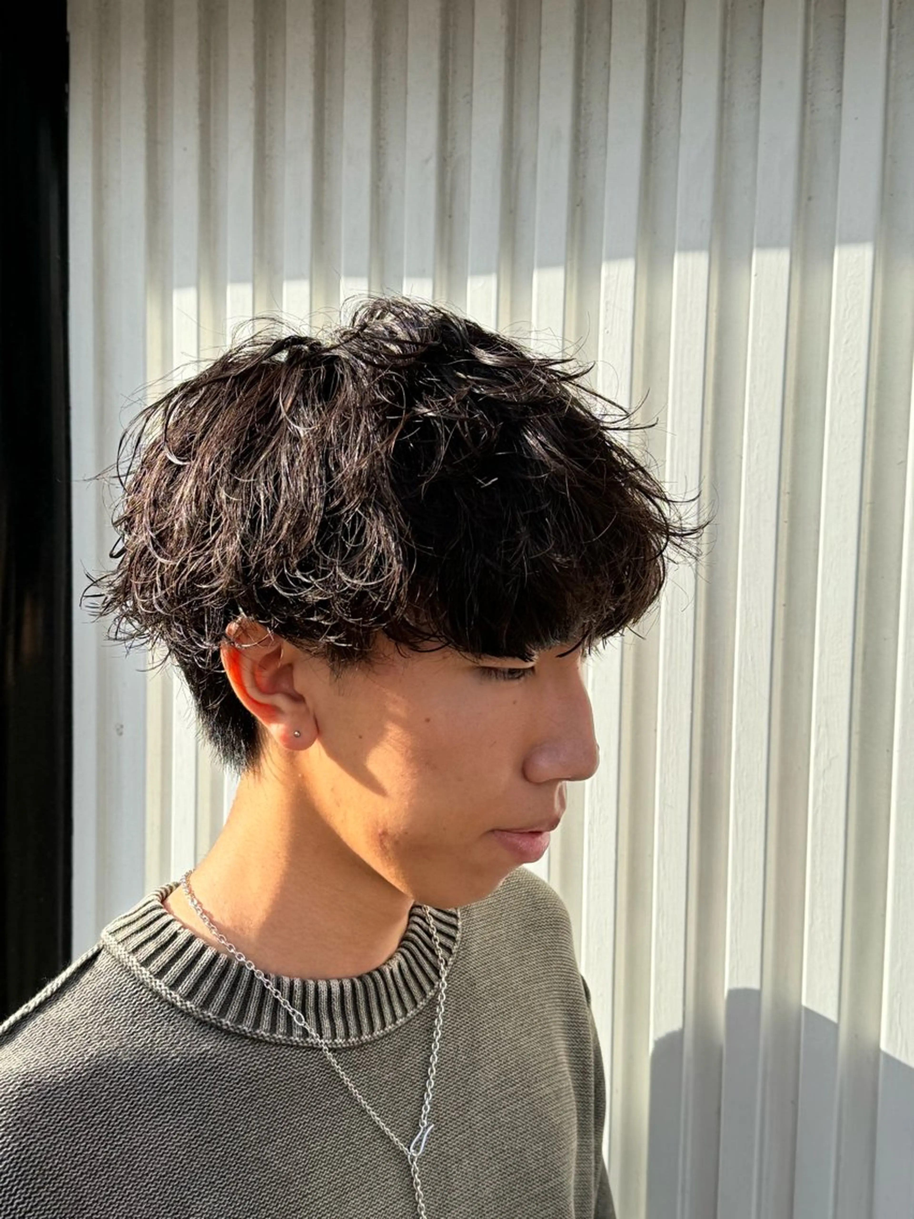 パーマ メンズ パーマ／京都駅 ／メンズ/藤井　翔のヘアスタイル