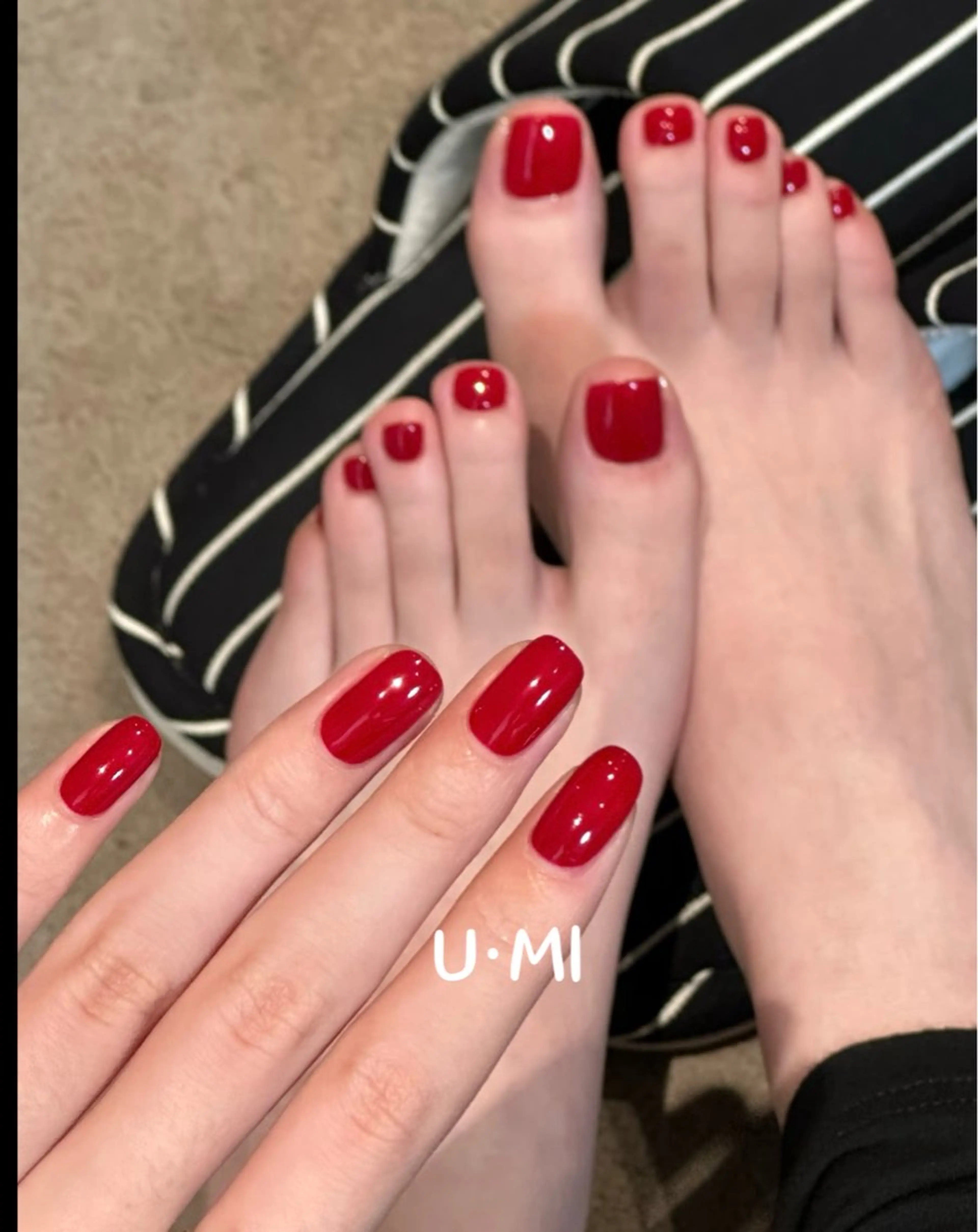 ネイル ハンドネイル フットネイル U・Mi Nail Salon所属・Lucky nail salonのネイルデザイン