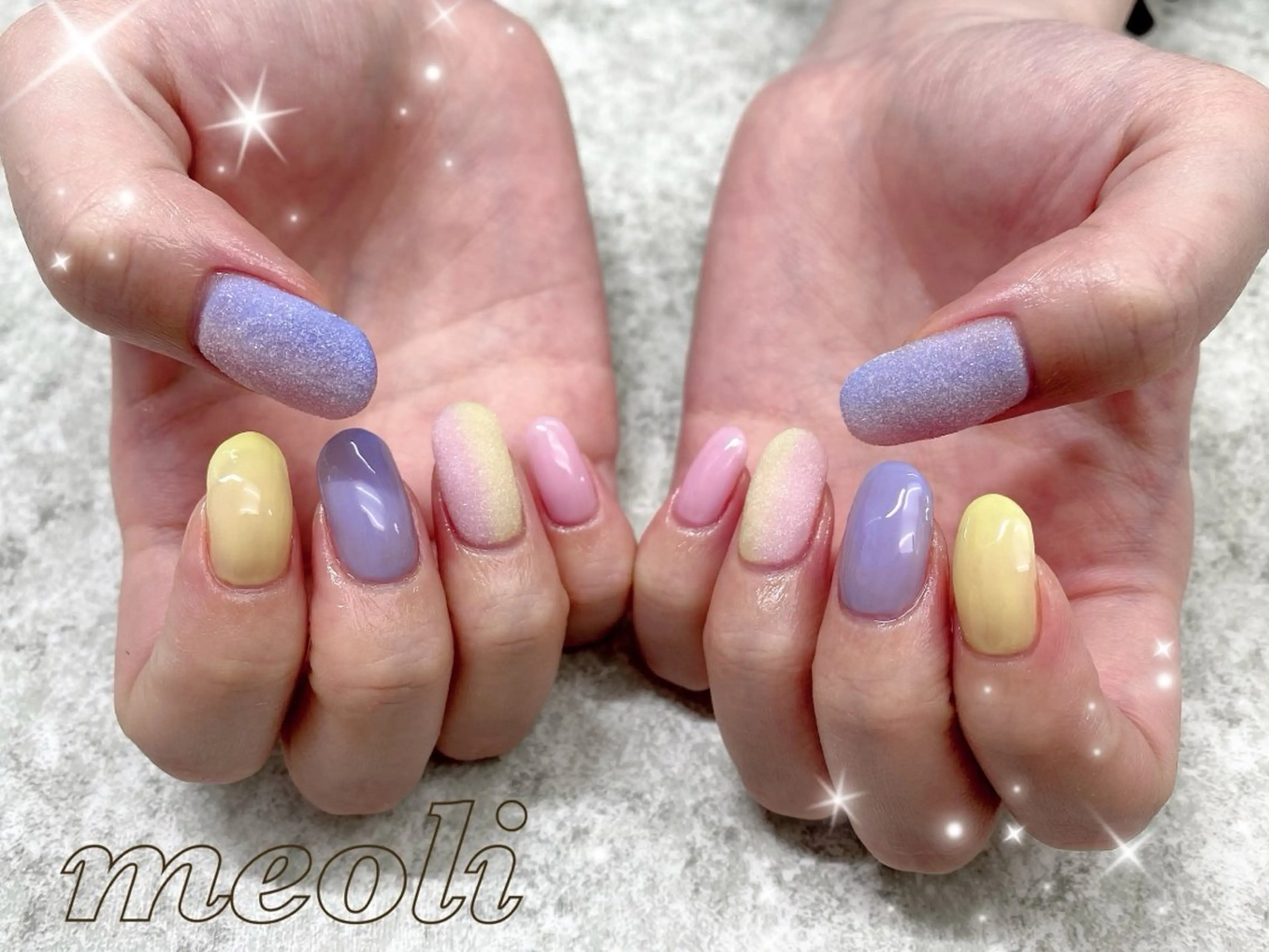 ネイル ハンドネイル nail salon meoli メグのネイルデザイン