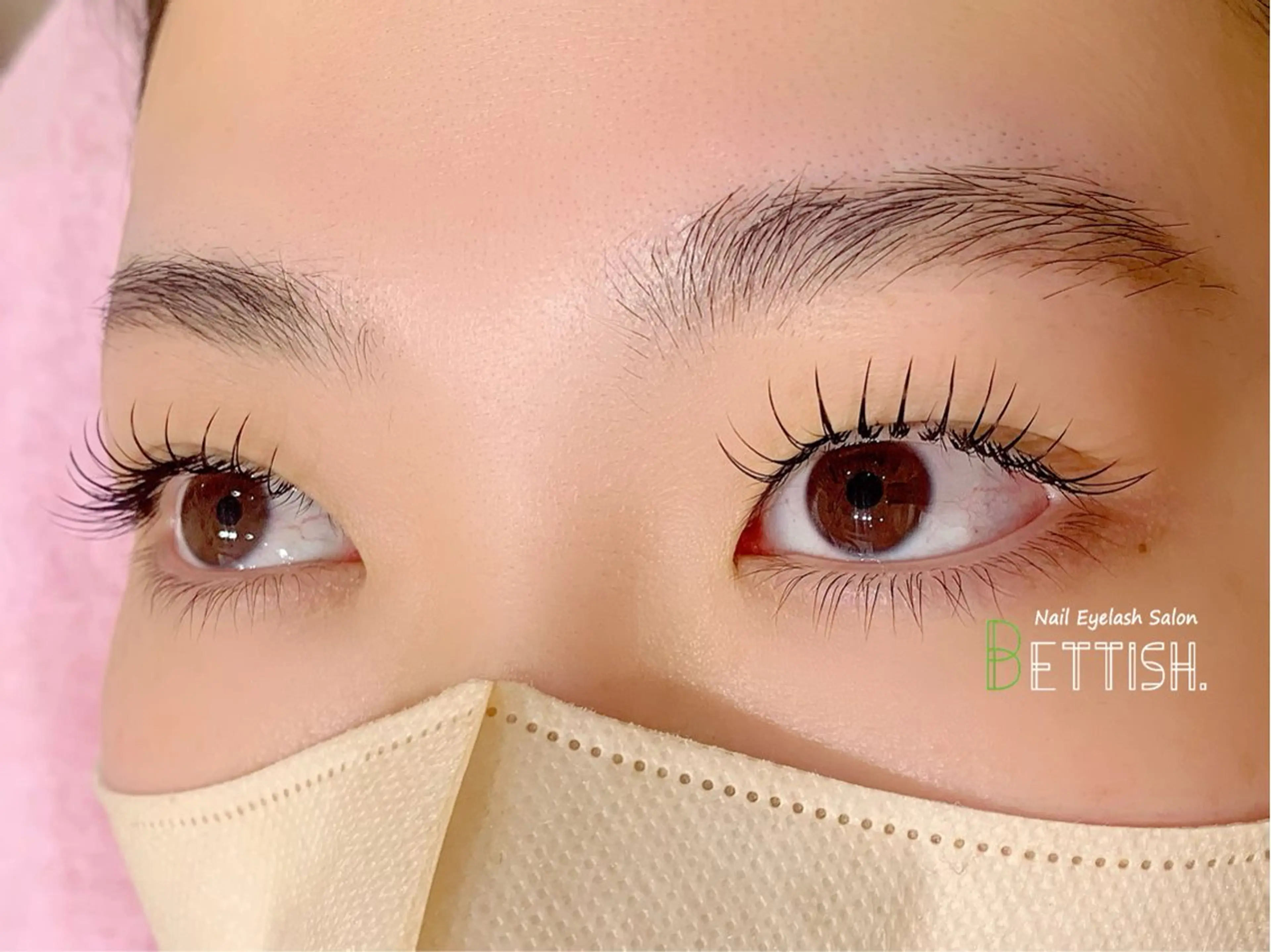 マツエク・マツパ BETTISH. HARUKA☺︎のマツエク・マツパデザイン