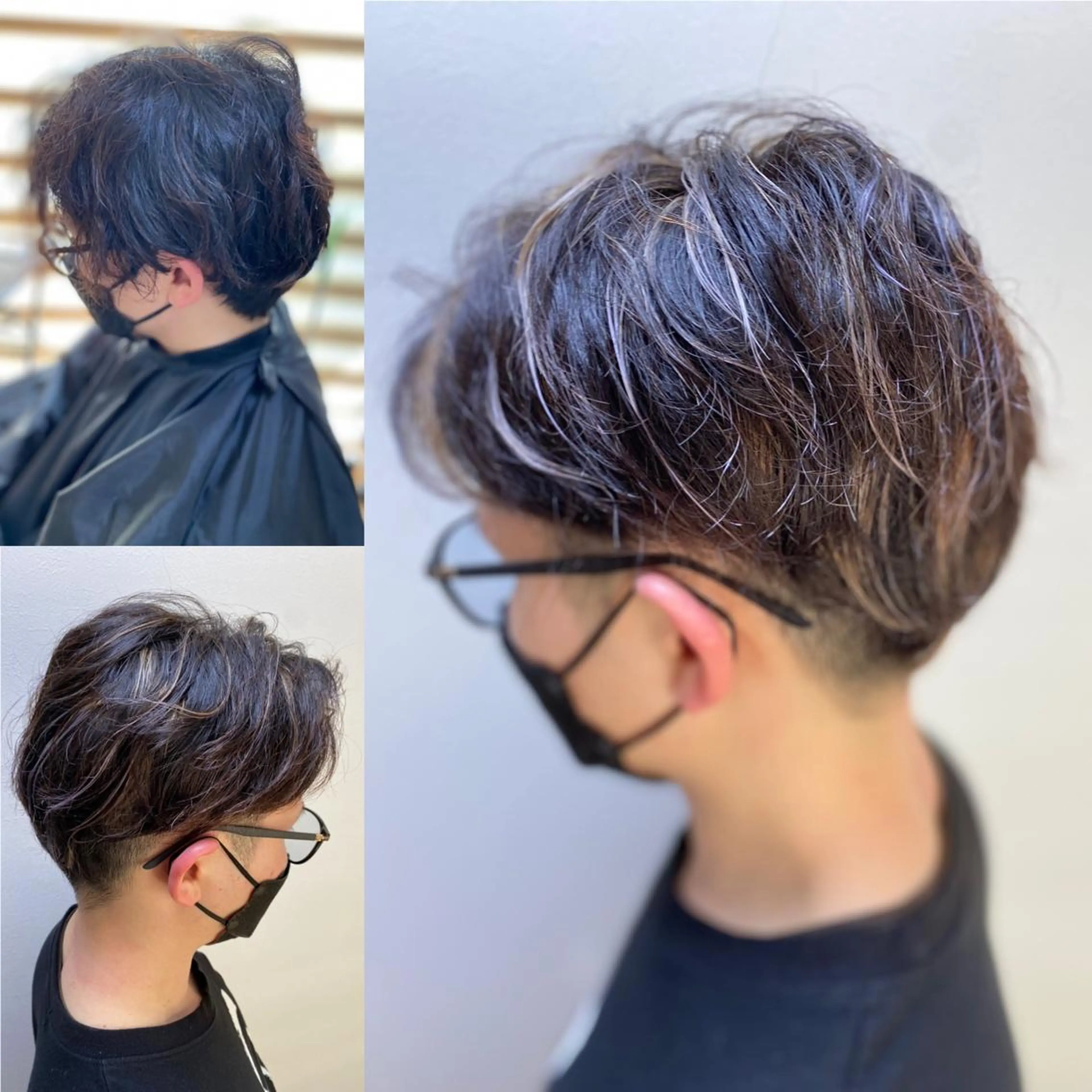 カラー ハイライトカラー ゴトウ エイイチのヘアスタイル