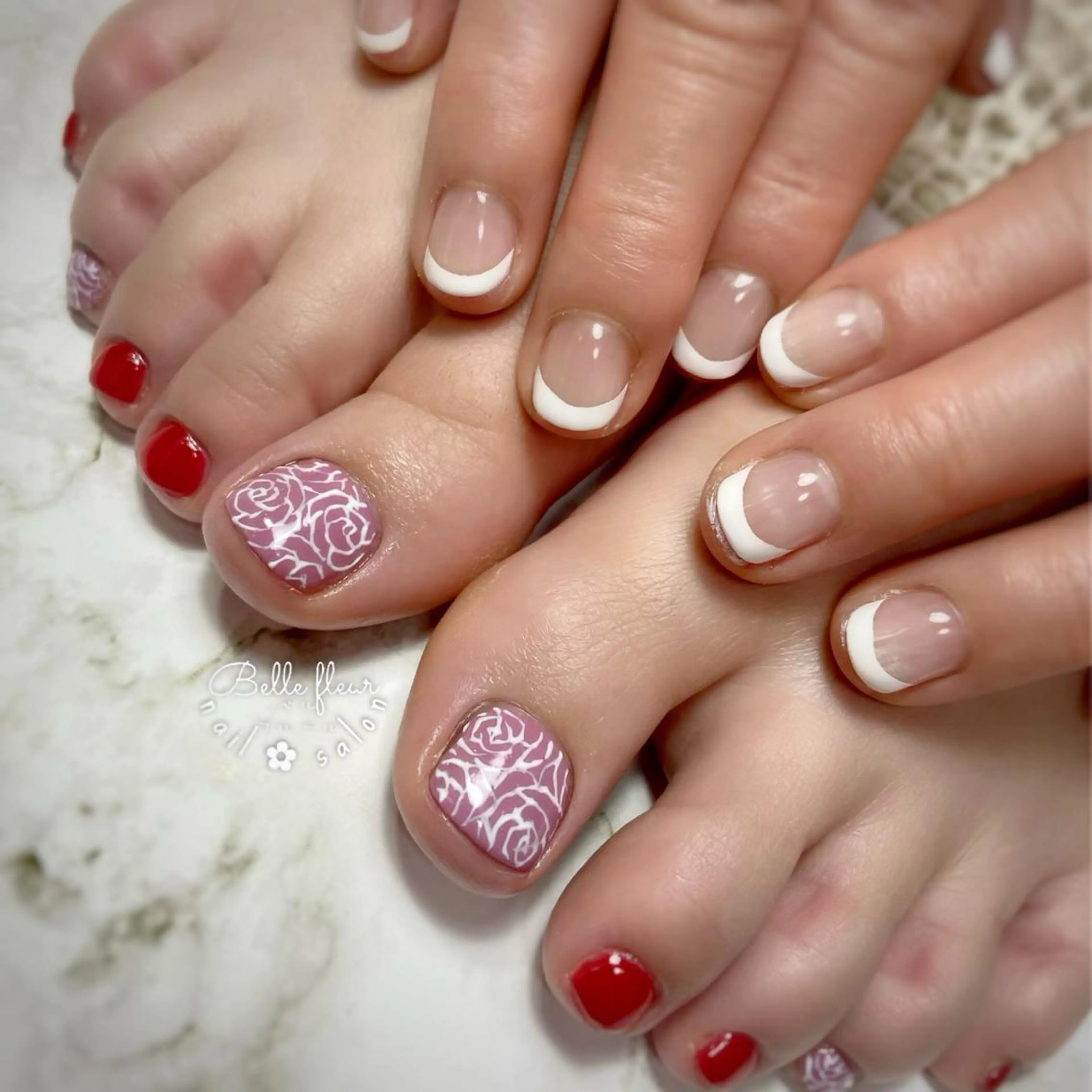 ネイル ﾈｲﾙｻﾛﾝ Bellefleurのネイルデザイン