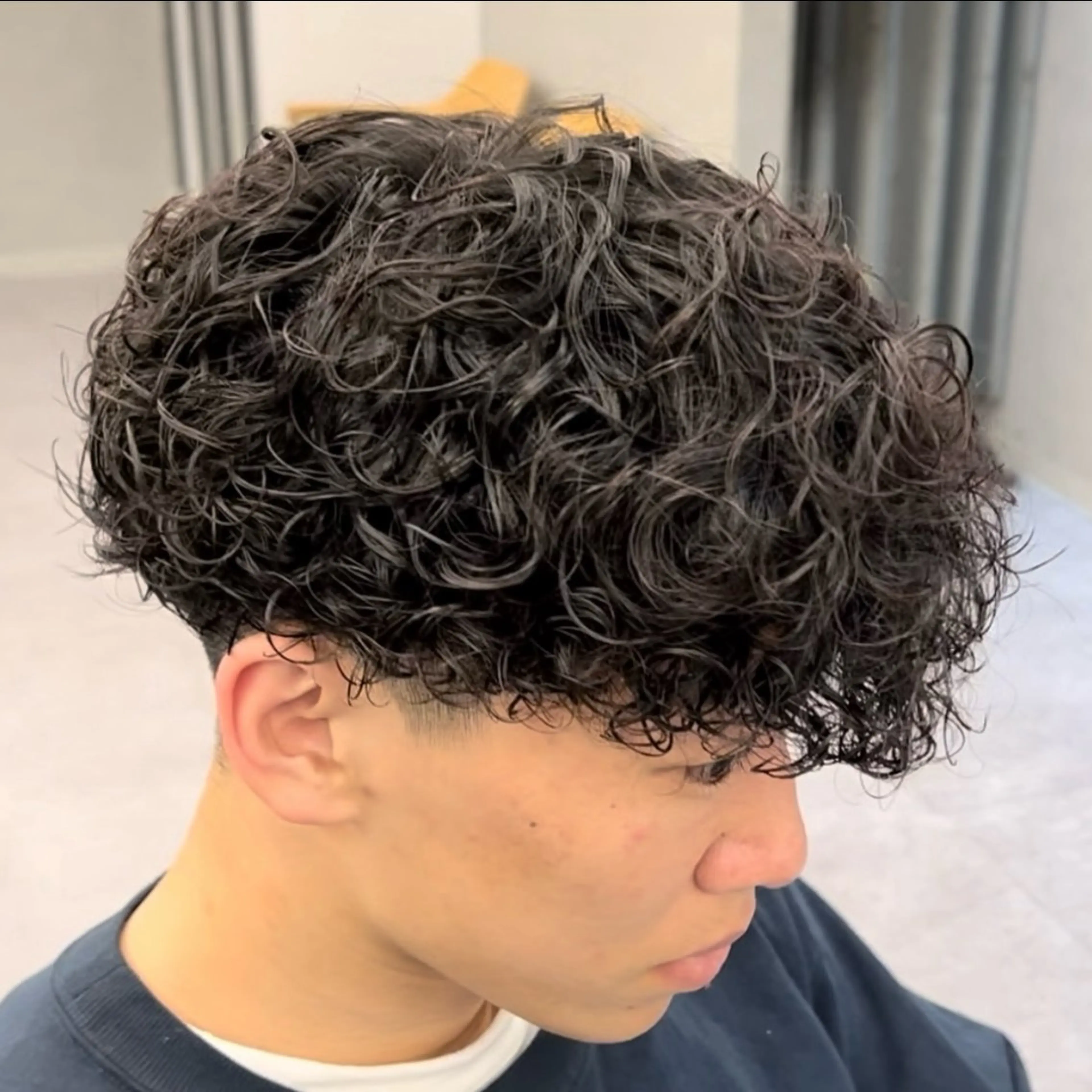 パーマ メンズ メンズパーマ プードルパーマ プードルパーマ カット パーマ メンズパーマ特化 美容師/ハルキのヘアスタイル