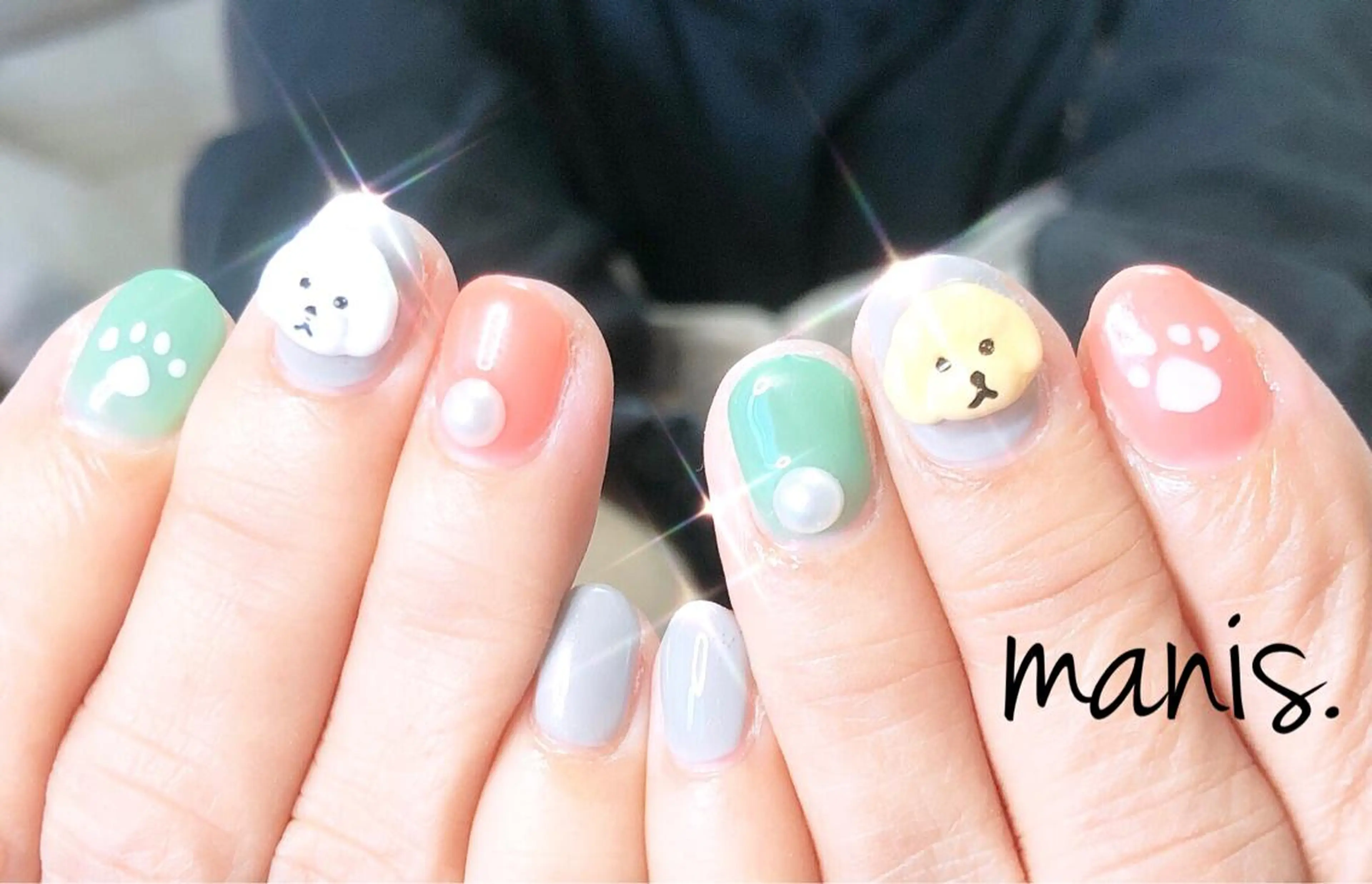 ネイル manis .のネイルデザイン