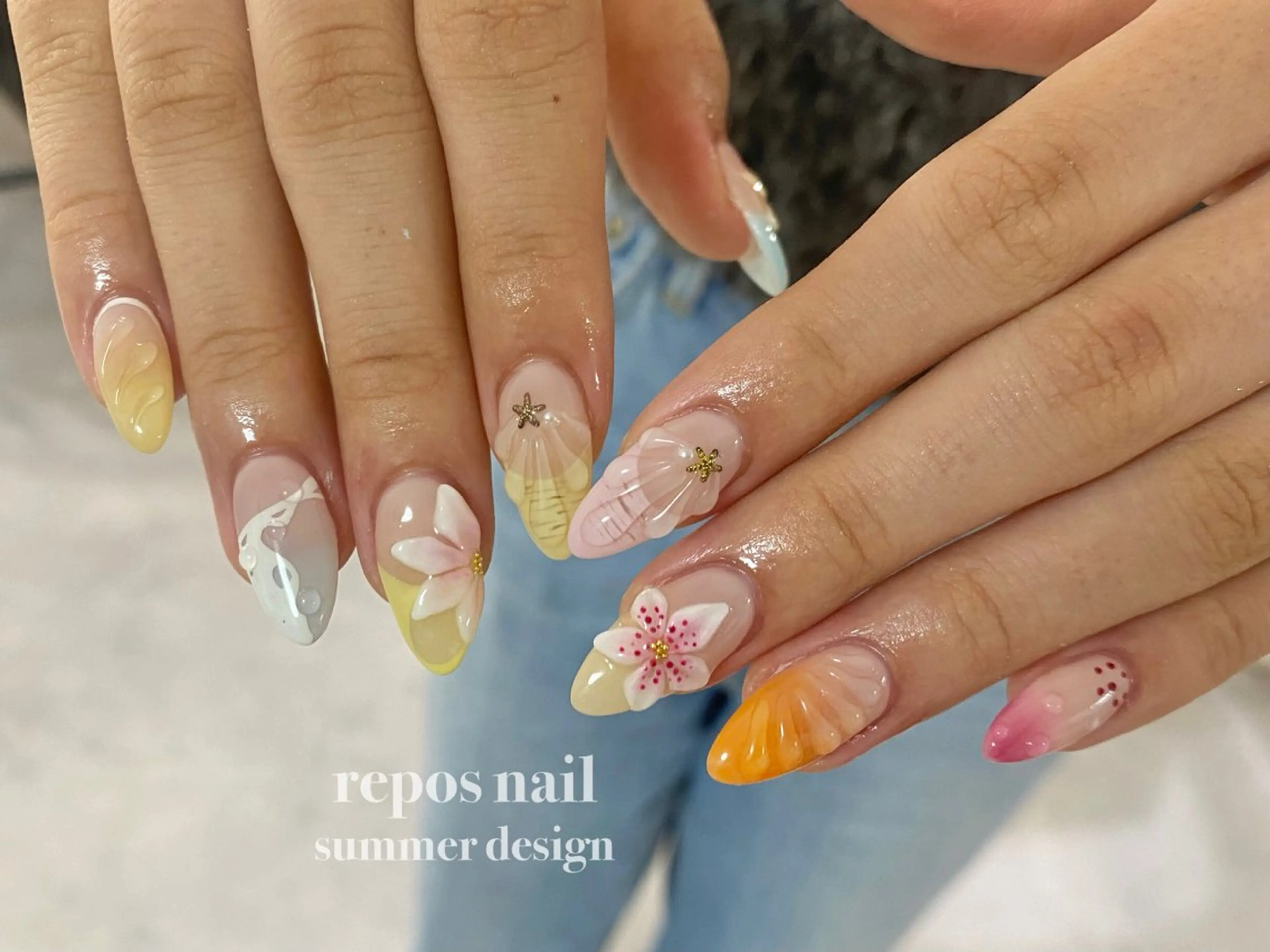 ネイル ハンドネイル repos-ルポ-所属・repos-ルポ- misuzu🌿のネイルデザイン