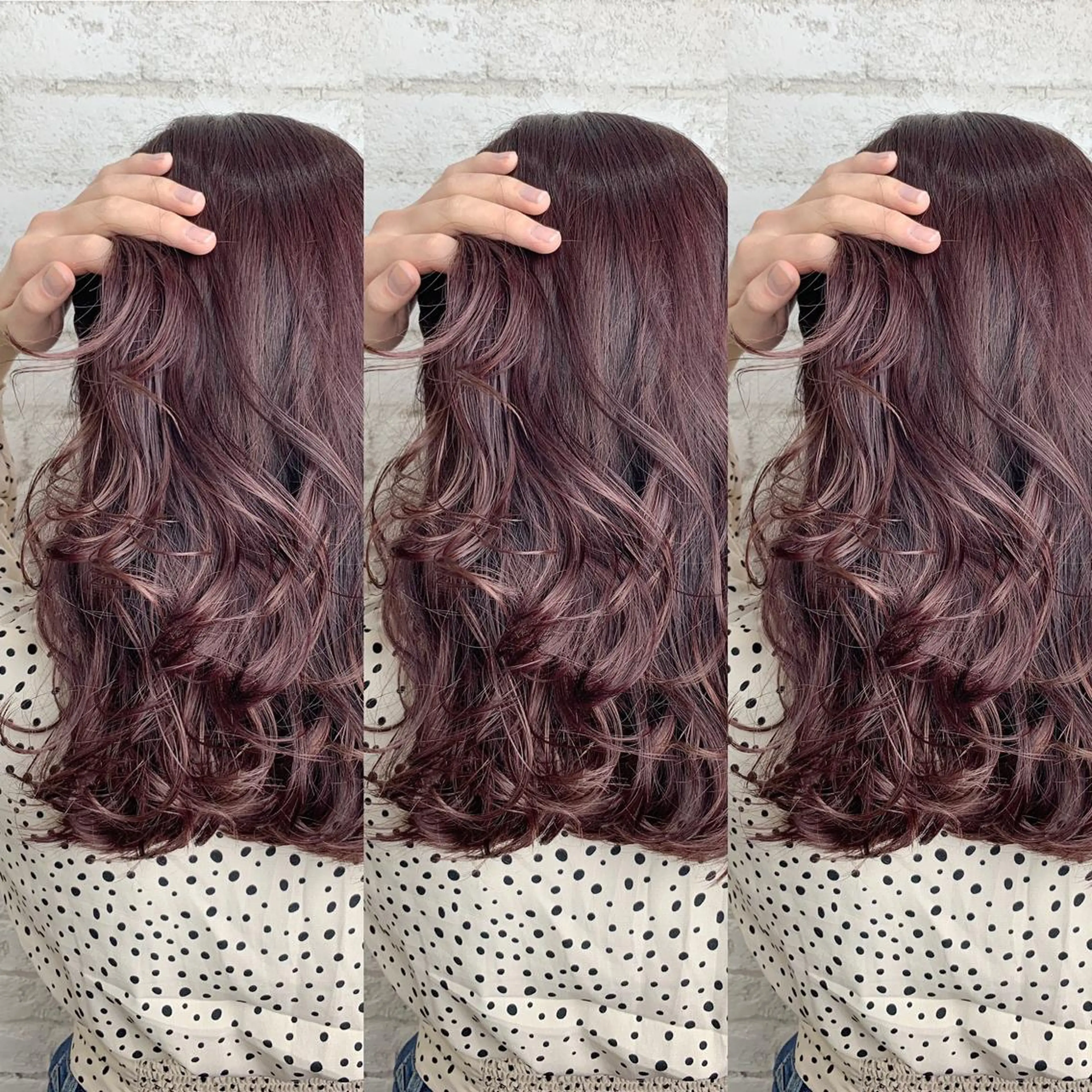 ミディアム カラー ヘアアレンジ boutique misakiのヘアスタイル