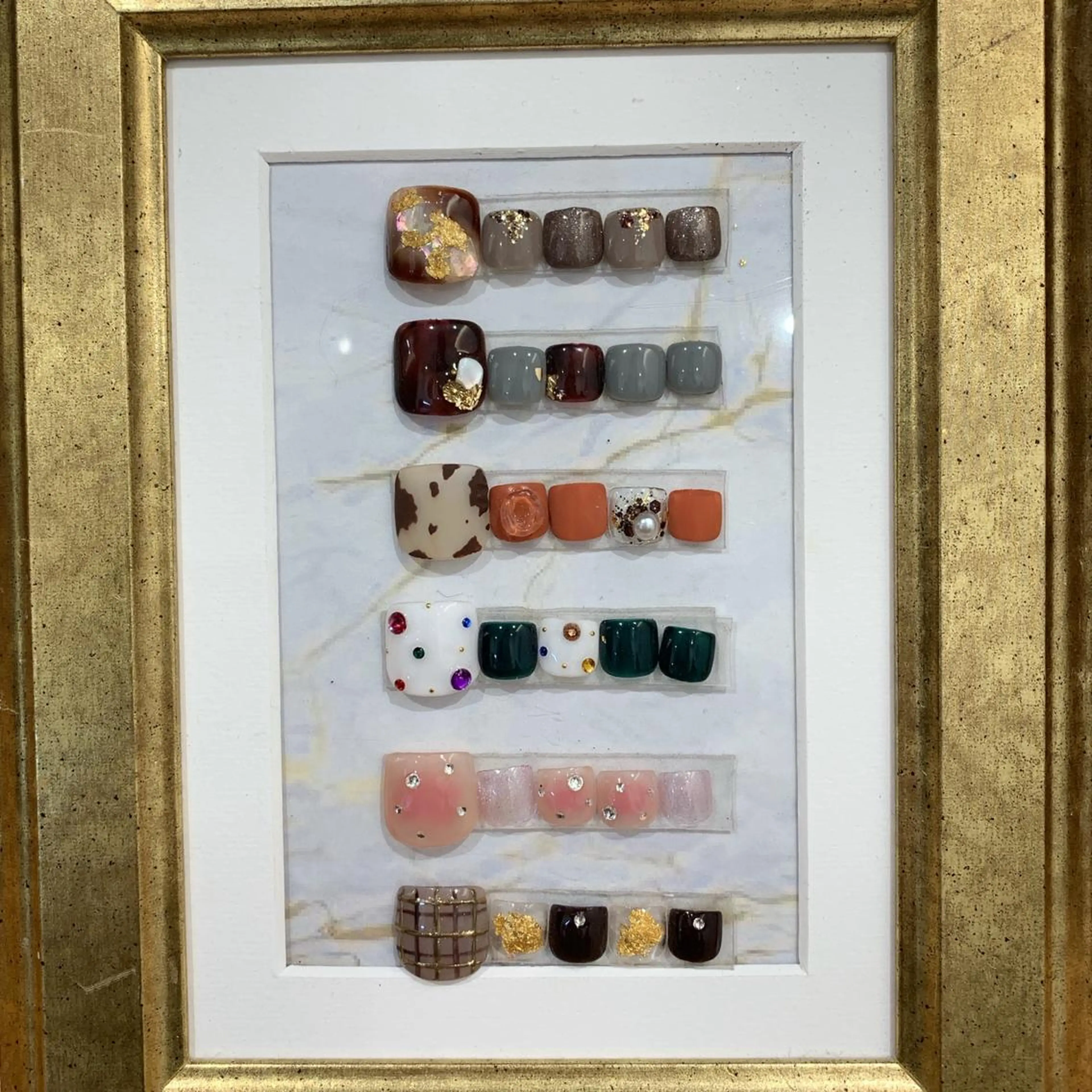 ネイル フットネイル tote. airiのネイルデザイン