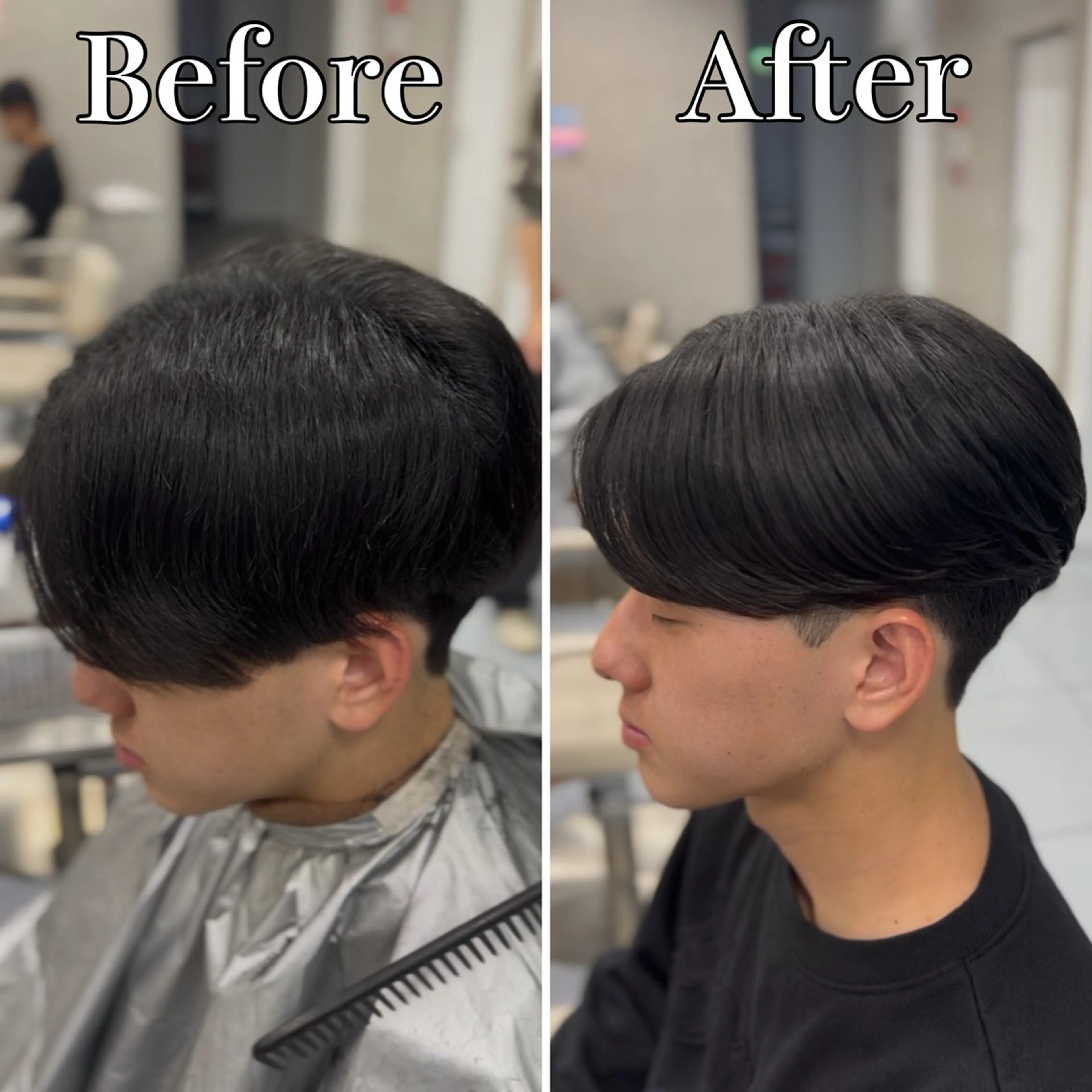 ショート パーマ メンズ くせ毛 入学式 卒業式のヘアスタイル 縮毛矯正 縮毛矯正 🔮メンズ縮毛矯正 毛流れパーマ💎竹永のヘアスタイル