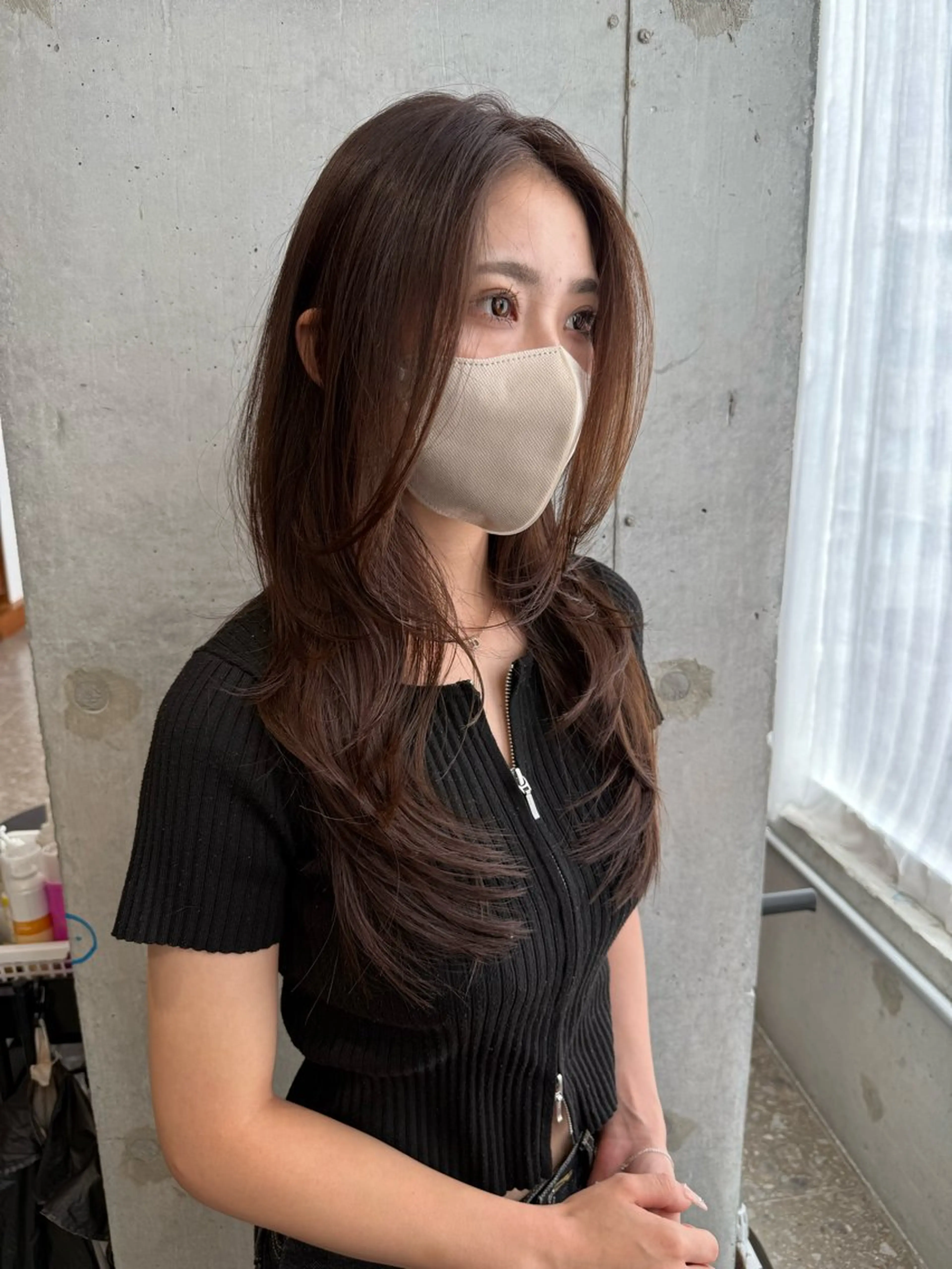 ロング 伊藤 玄のヘアスタイル