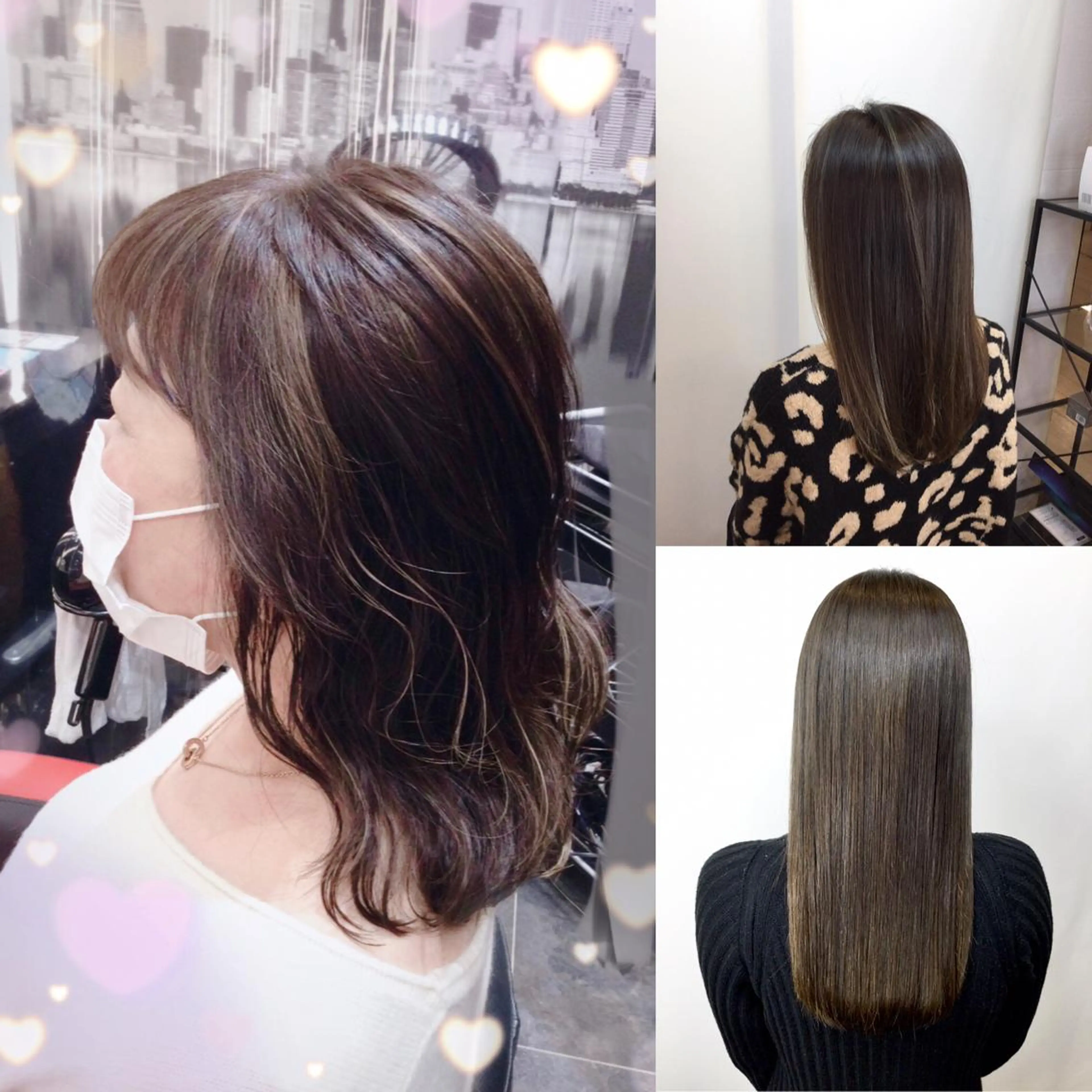 カラー Annon プライベートサロンのヘアスタイル