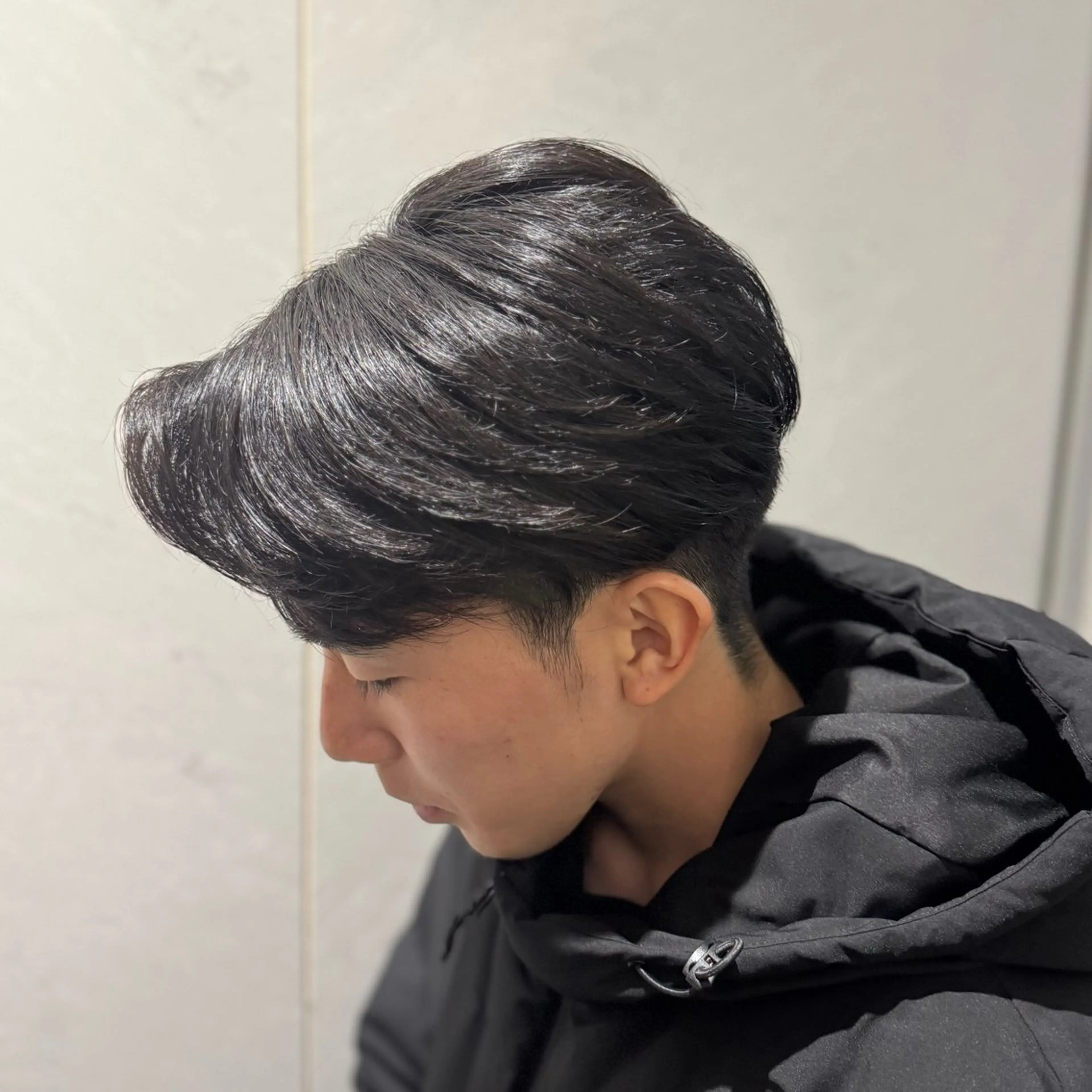 メンズ 曲がる縮毛/カルマパ ーマ/池袋/横村大全のヘアスタイル