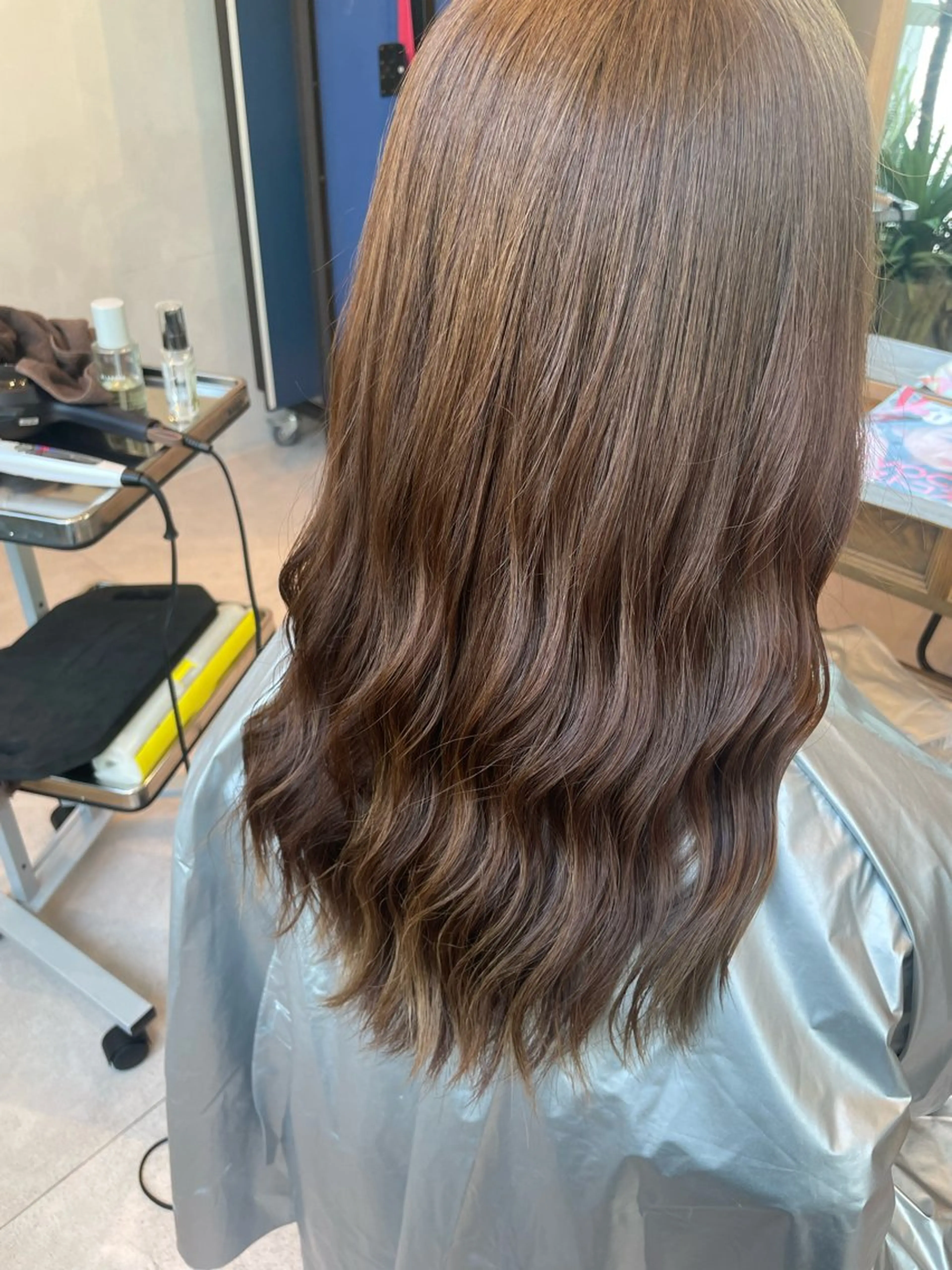 セミロング cloe中目黒店所属・Cloe中目黒店 さなのヘアスタイル