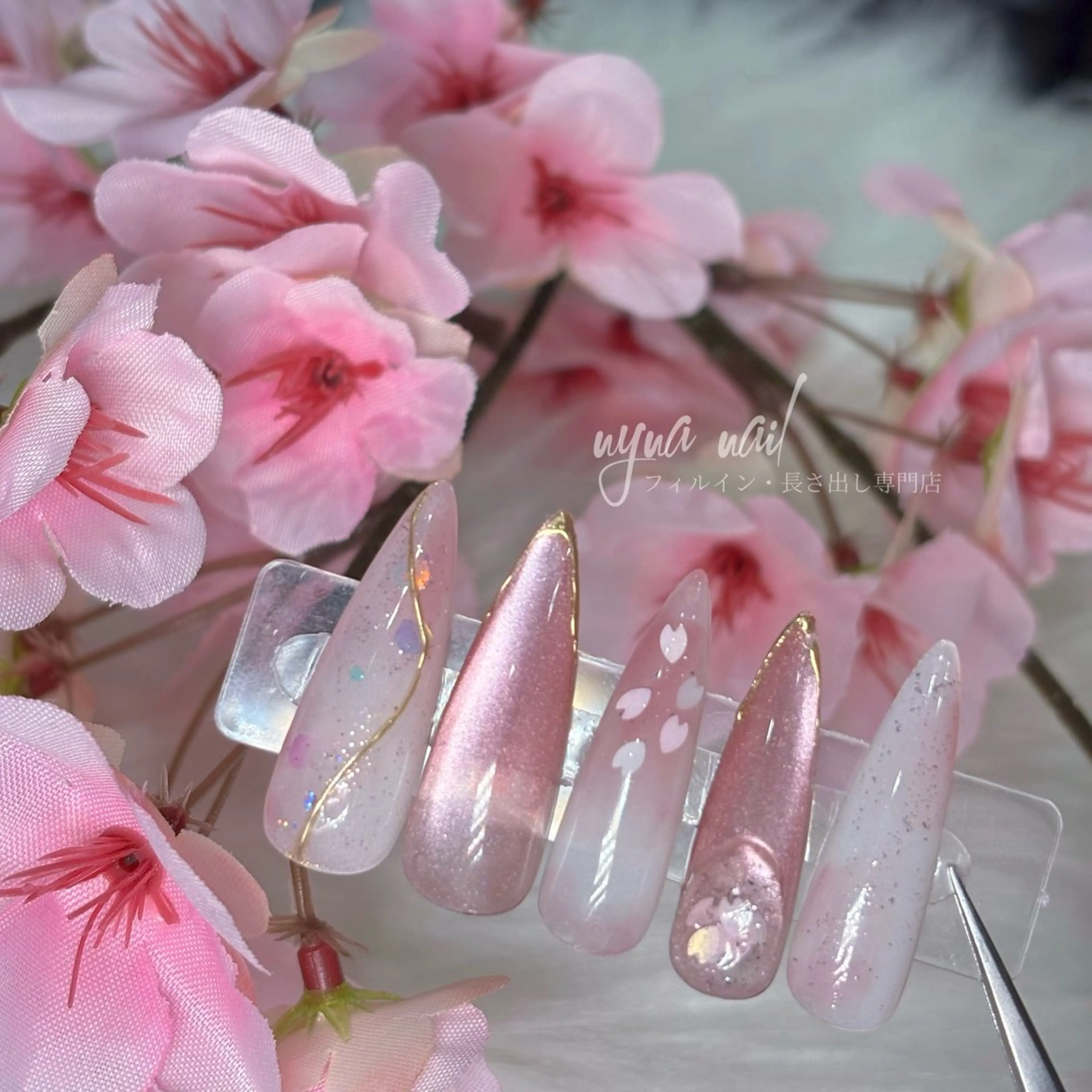 ネイル ハンドネイル Y U K Iのネイルデザイン