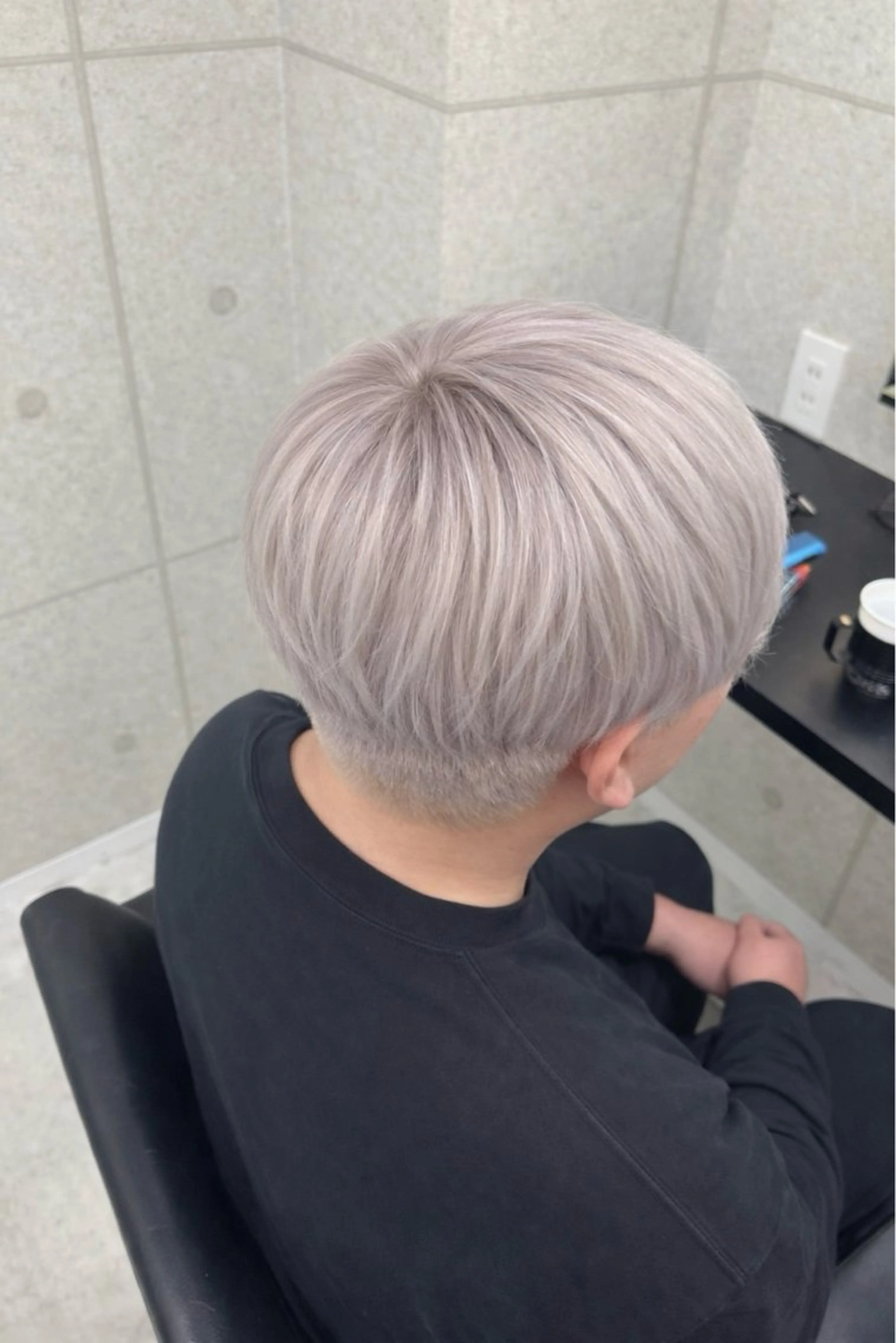 ショート カラー メンズ カット ヘアカラー PSY【サイ】所属・PSY【サイ】 /池袋/RYUSEIのヘアスタイル