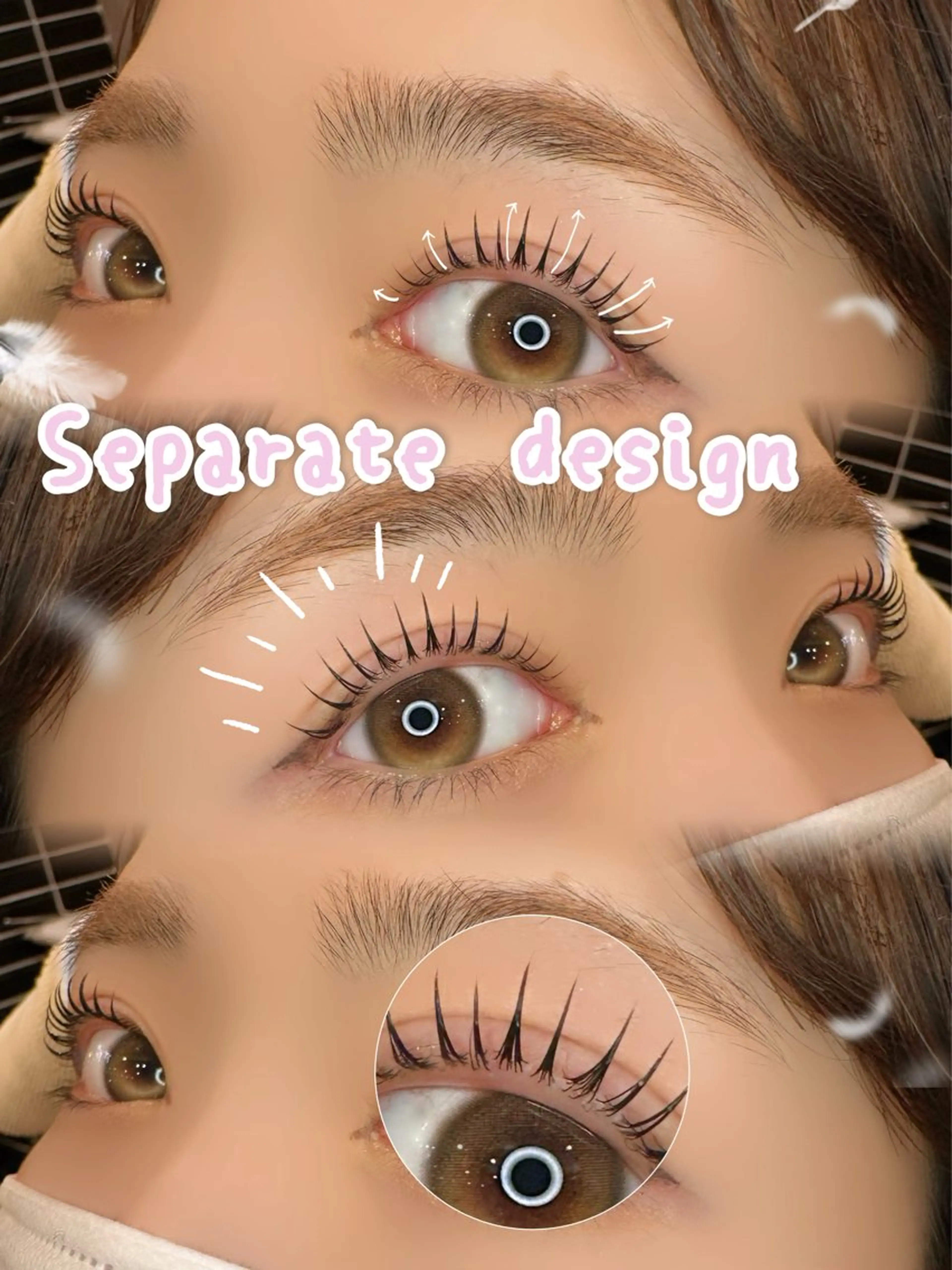 マツエク・マツパ Iwasaki Nene☾店長のマツエク・マツパデザイン